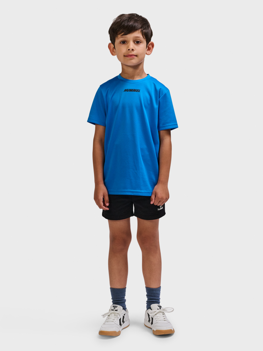hmlMULTI PL JERSEY KIDS, INDIGO BUNTING, model