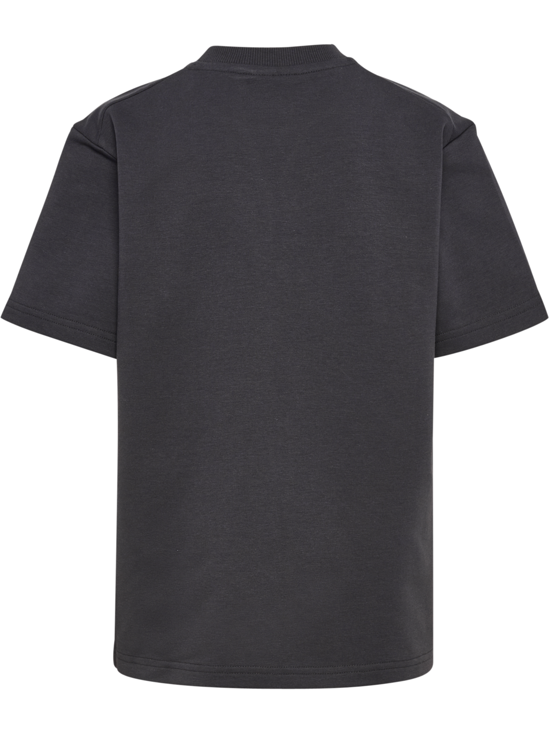 hmlJR LIGHT SWEAT T-SHIRT  S/S, EBONY, packshot