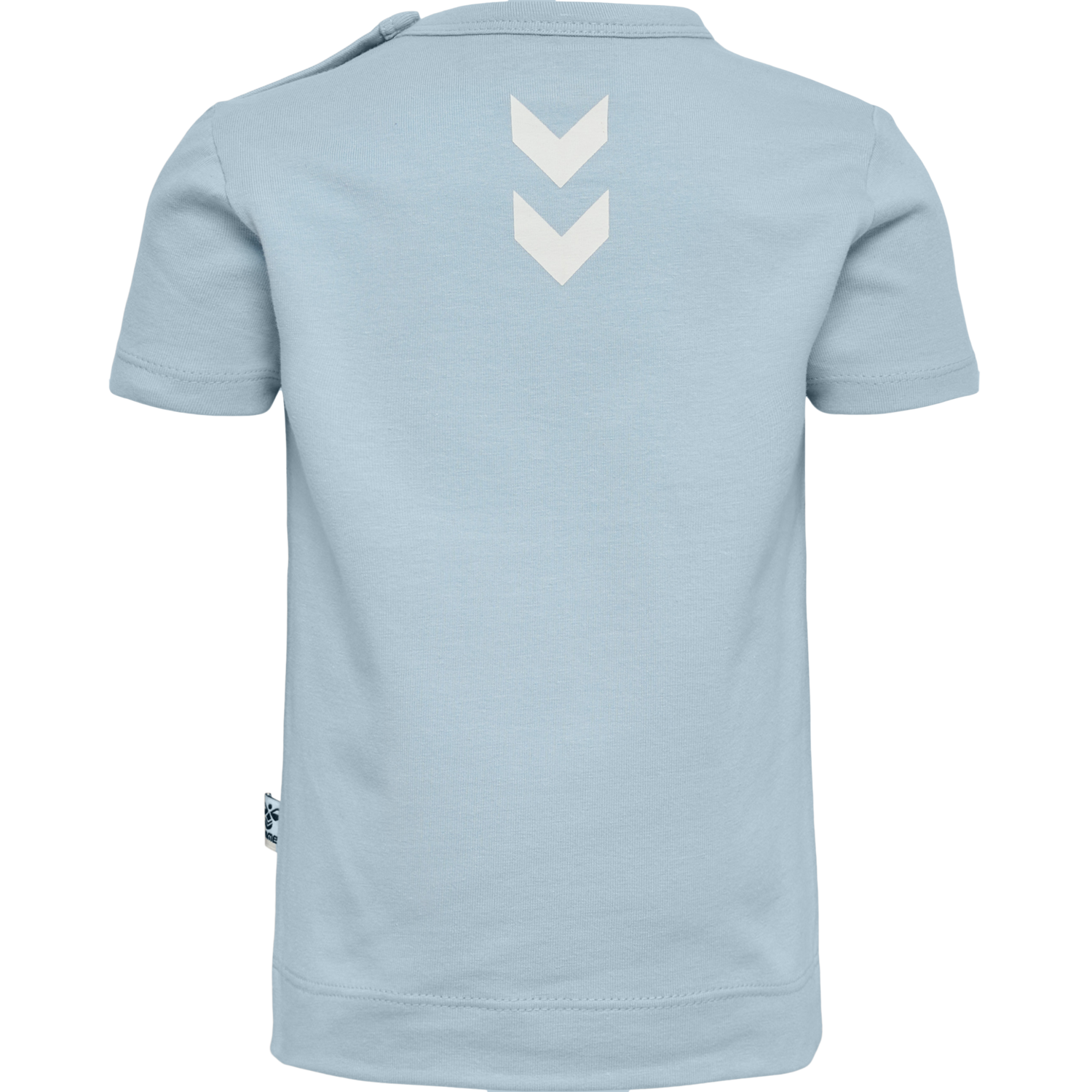 hmlAZUR BLOCK T-SHIRT S/S, CELESTIAL BLUE, packshot