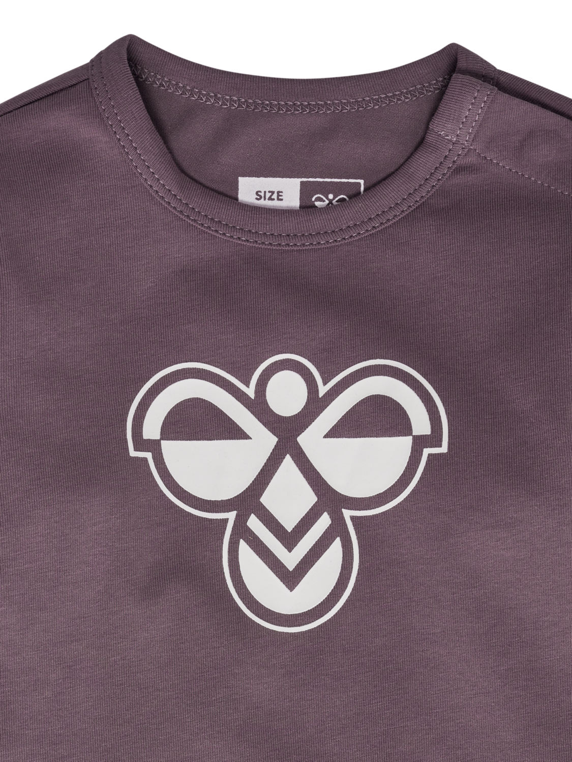 hmlMINI LOGO BODY L/S, BLACK PLUM, packshot