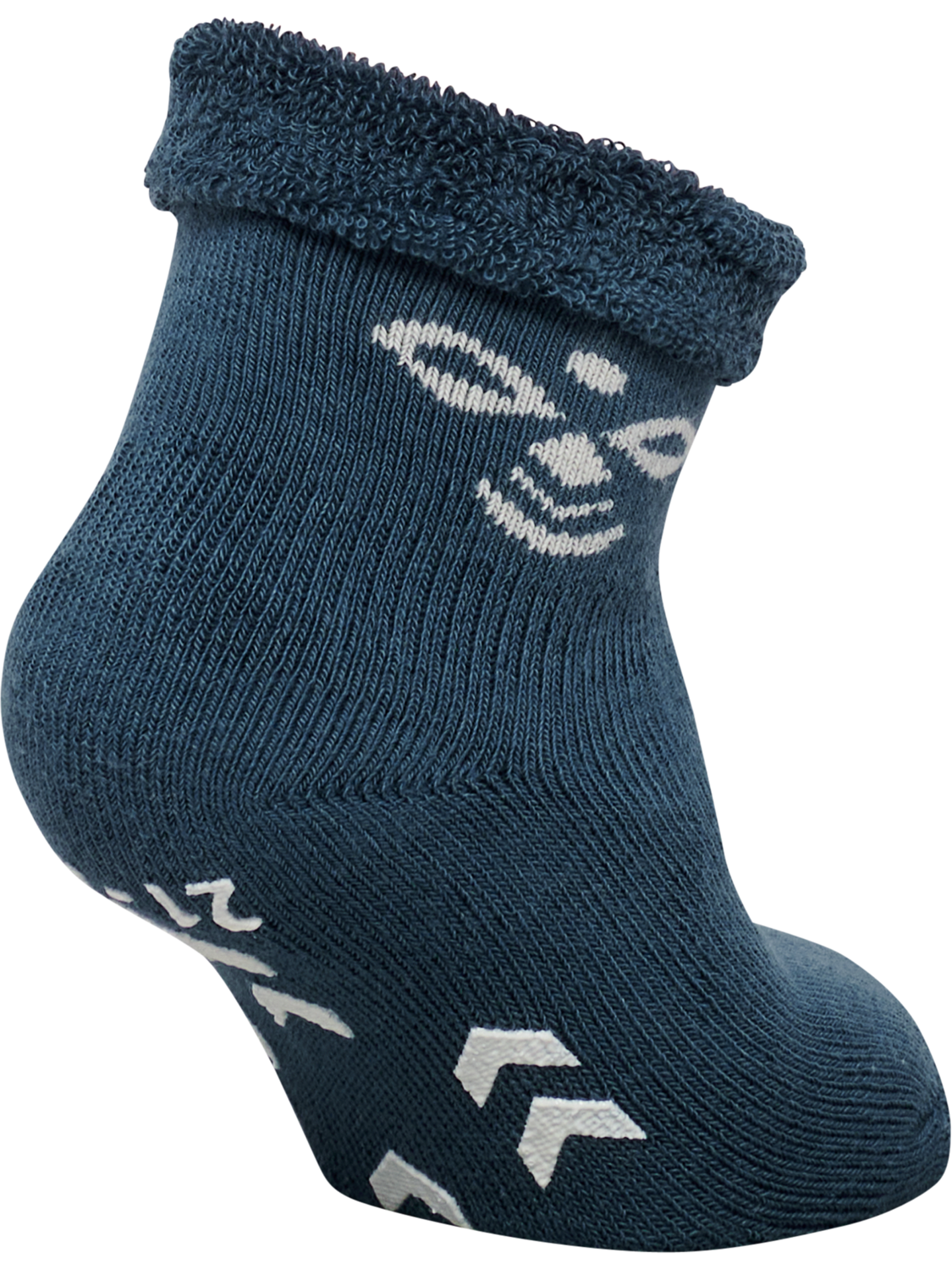 SNUBBIE SOCKS 3 PK, DARK DENIM, packshot