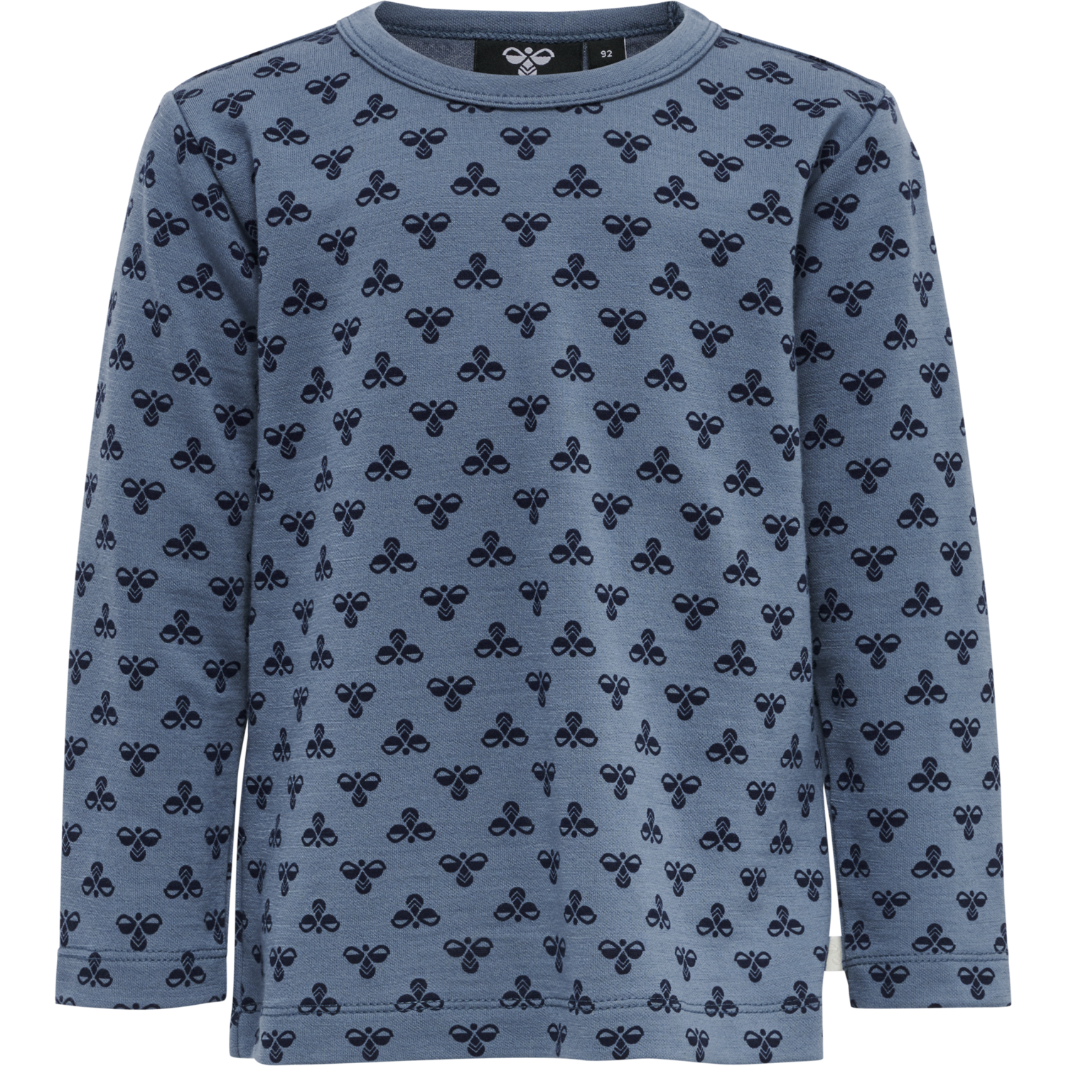 hmlVILMO T-SHIRT LS, CHINA BLUE, packshot