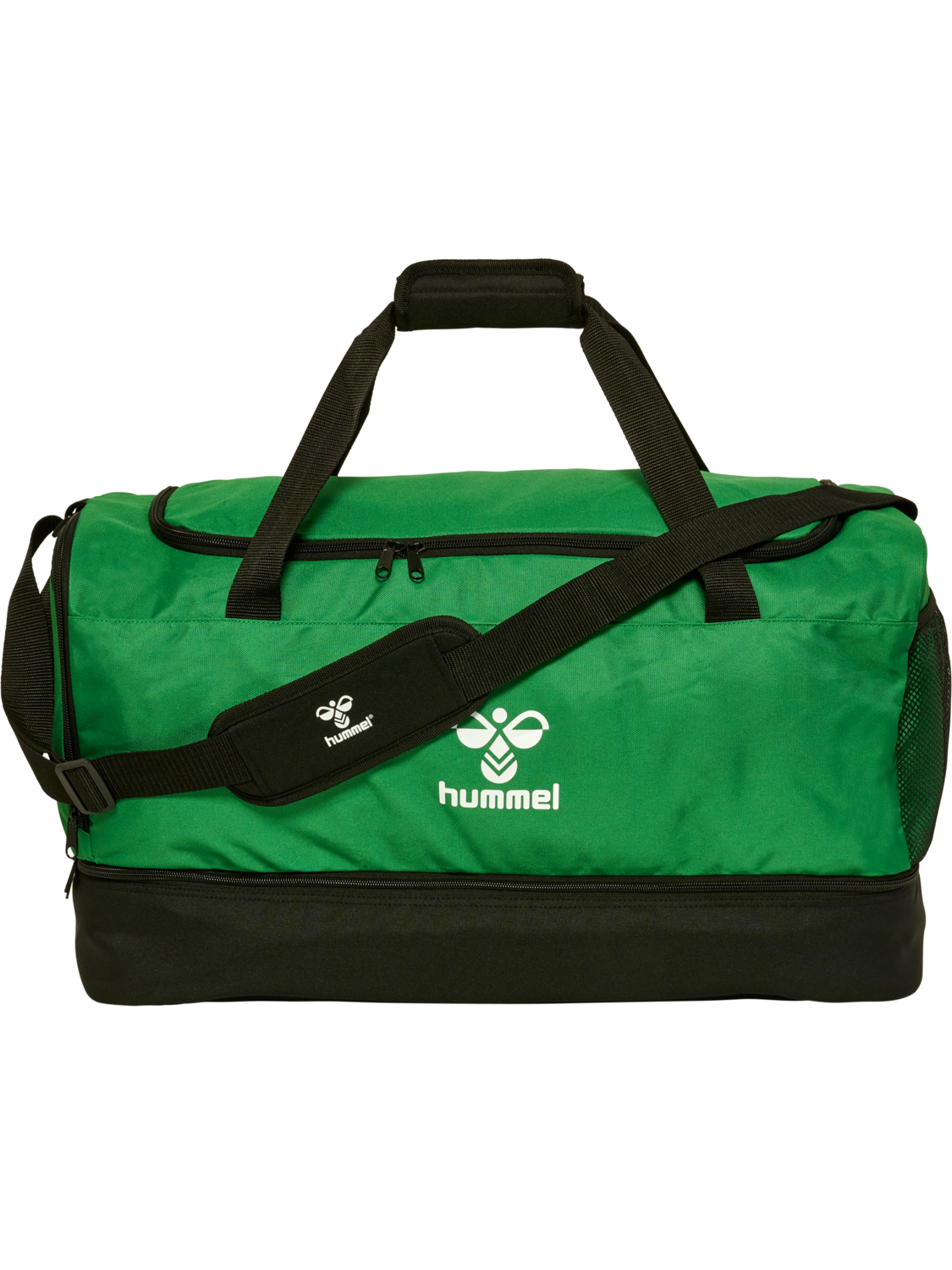 hmlCORE 2.0 SPORTS BAG W. SC, JELLY BEAN/BLACK, packshot