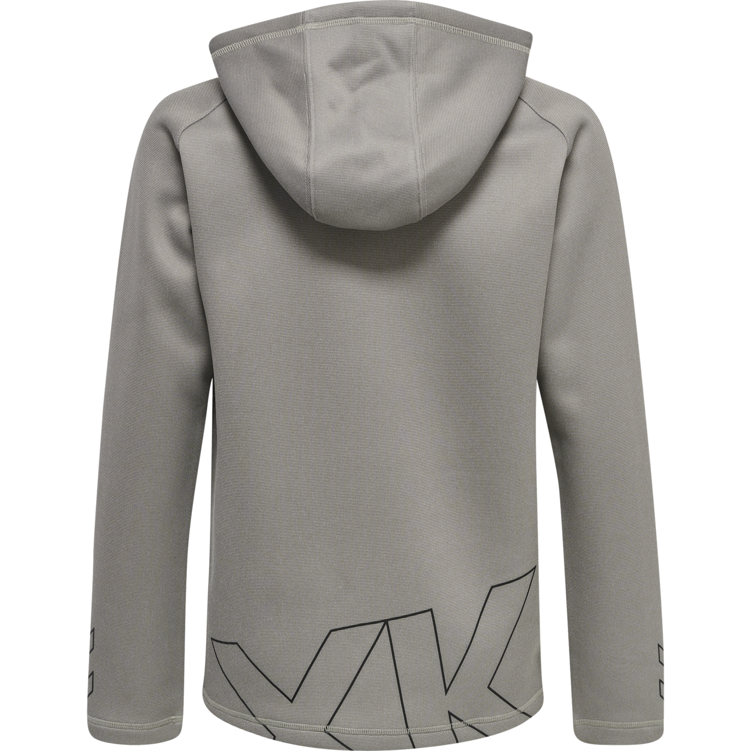 hmlCIMA XK HOODIE KIDS, GREY MELANGE, packshot