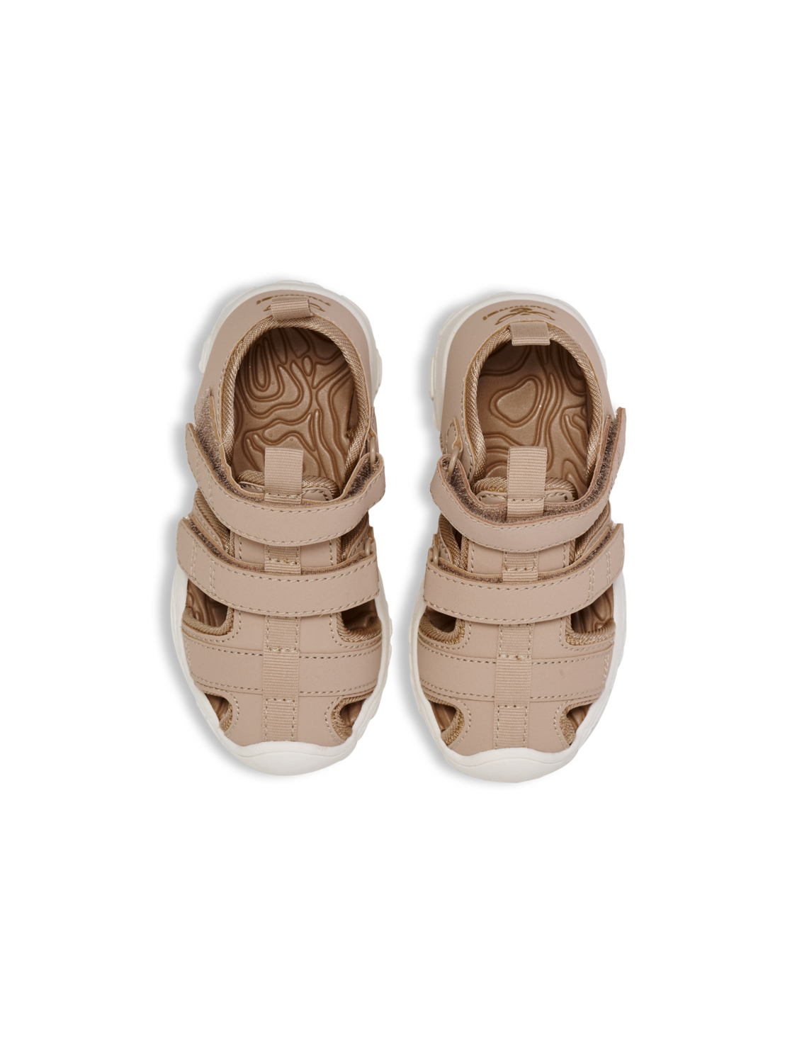 SANDAL VELCRO INFANT, WARM TAUPE, packshot
