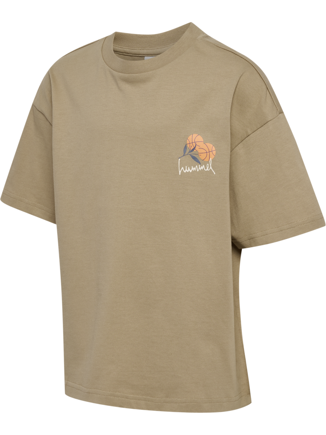 hmlMIO BOXY T-SHIRT S/S, SILVER MINK, packshot