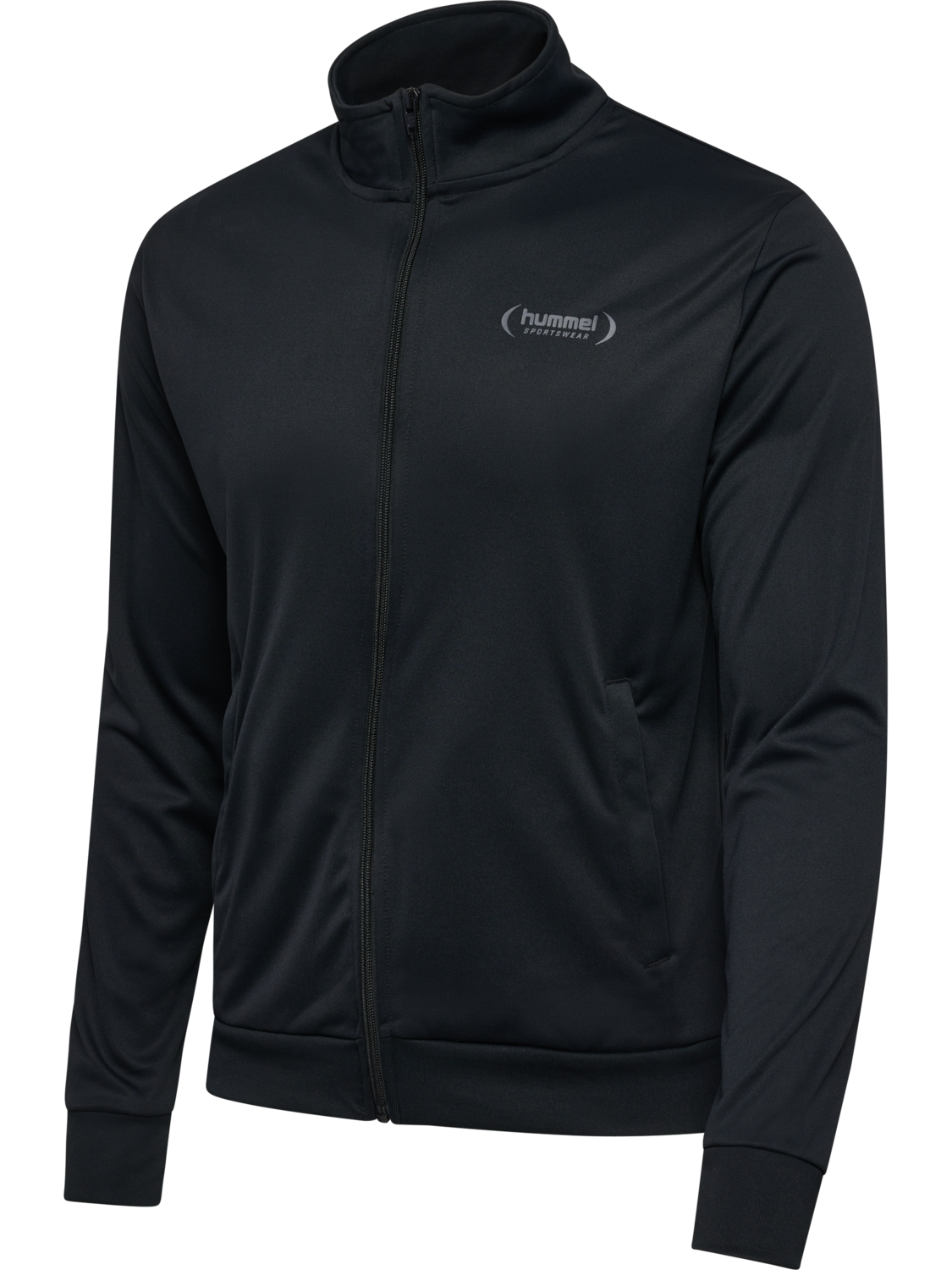 hmlFELIX  POLY TRACKSUIT SET, BLACK, packshot