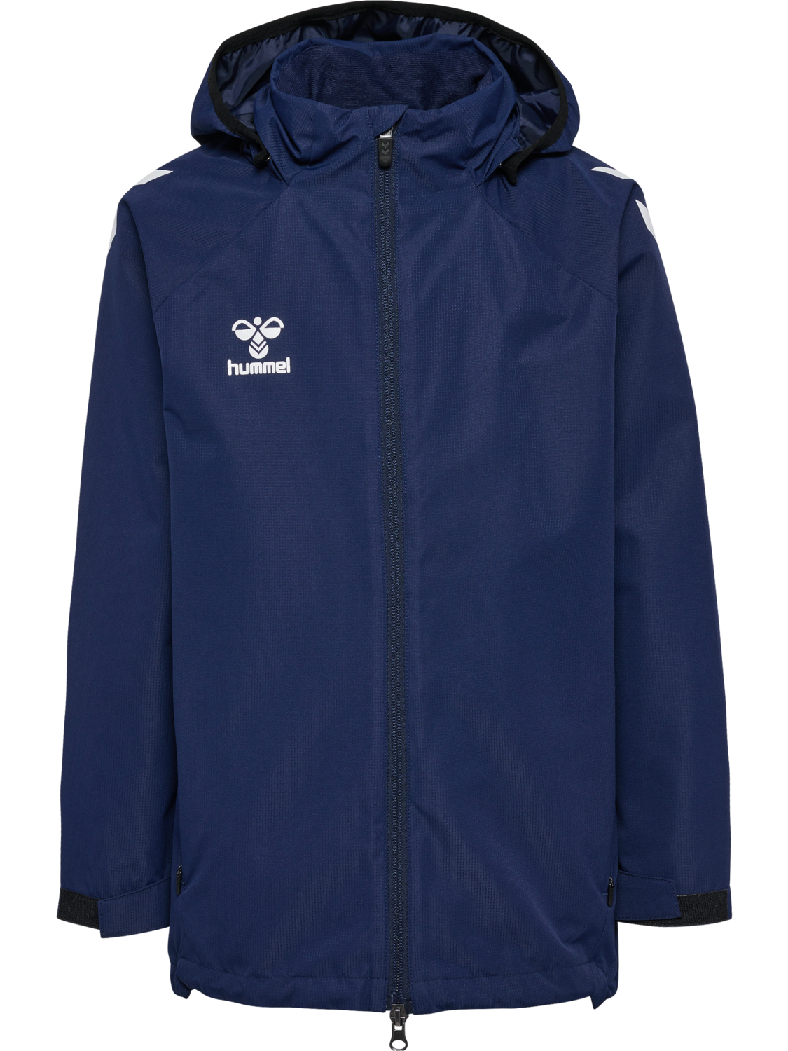 hmlLEAD 2.0 ALL-WEATHER JACKET KIDS, MARINE, packshot