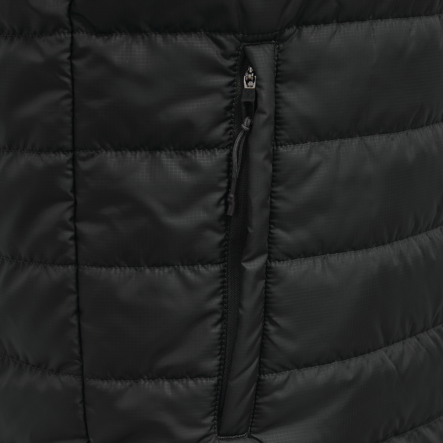 hmlNORTH WAISTCOAT, BLACK/ASPHALT, packshot