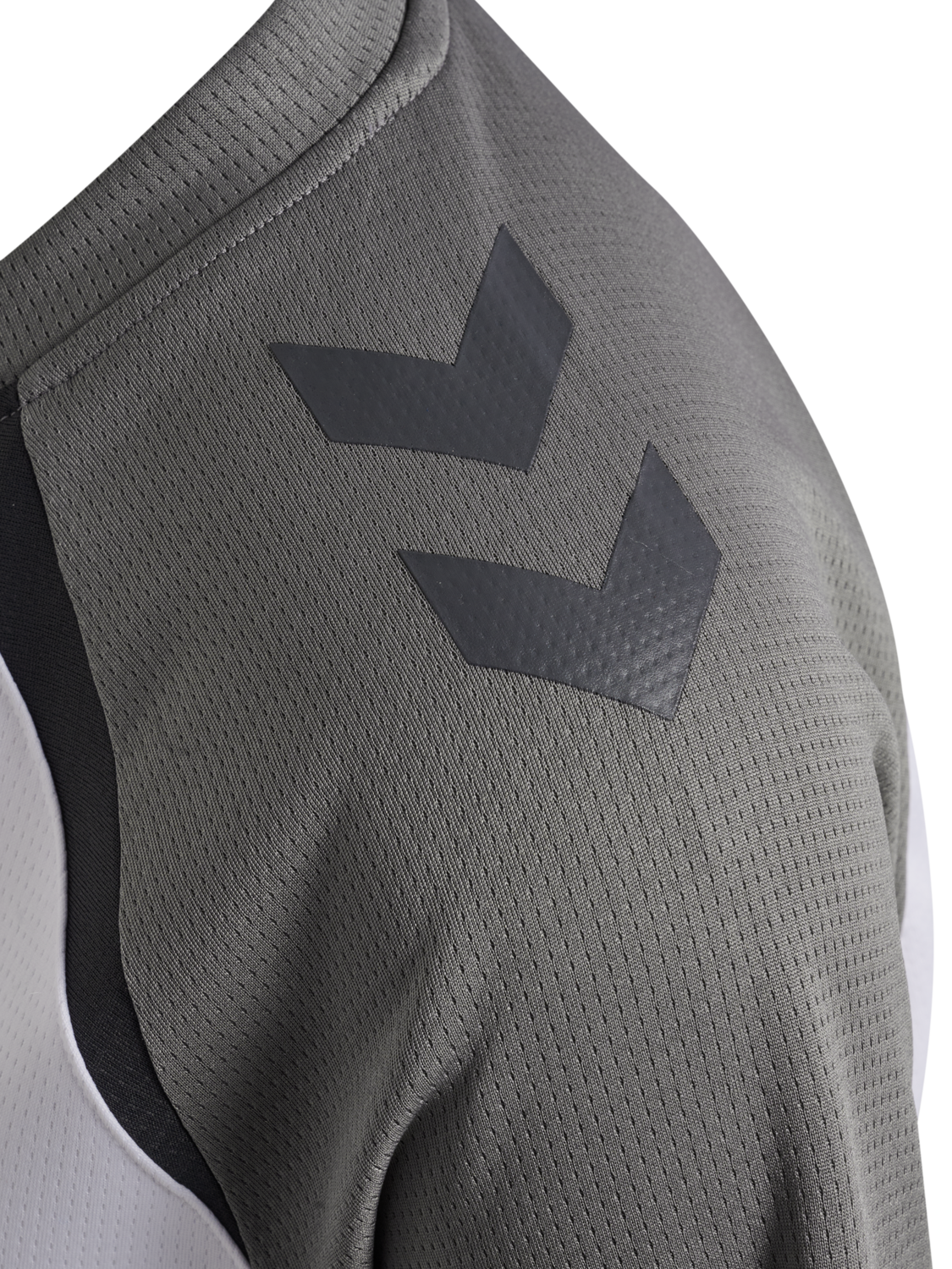 hmlLEAD 2.0 POLO WOMAN, WHITE/STEEL GRAY, packshot