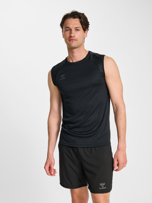 hmlPRO TRAINING JERSEY S/L, BLACK, model