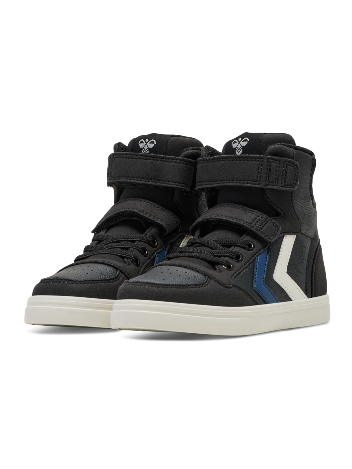 SLIMMER STADIL LEATHER HIGH JR, BLACK, packshot