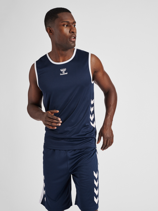 hmlCORE XK BASKET JERSEY, MARINE, model