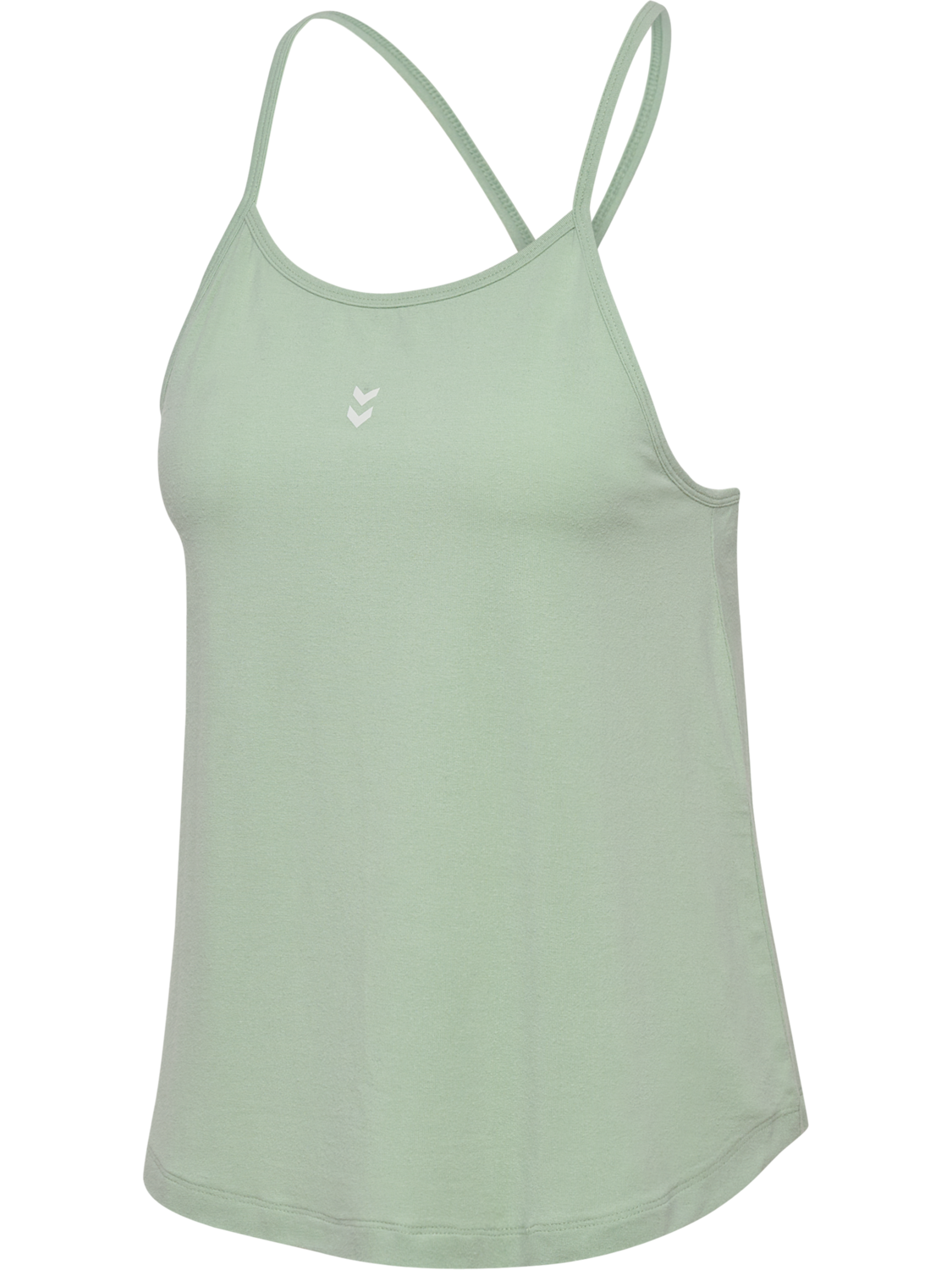 hmlYOGA SOFT W STRAP TOP, FROSTY GREEN, packshot