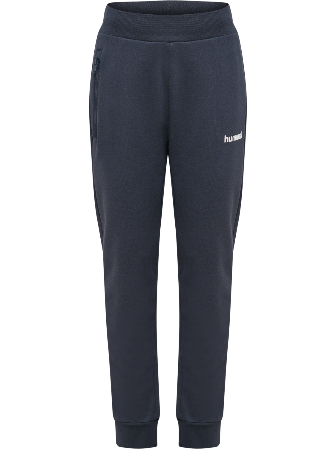 hmlJR REG LOGO ADJ WAIST PANTS, OMBRE BLUE, packshot