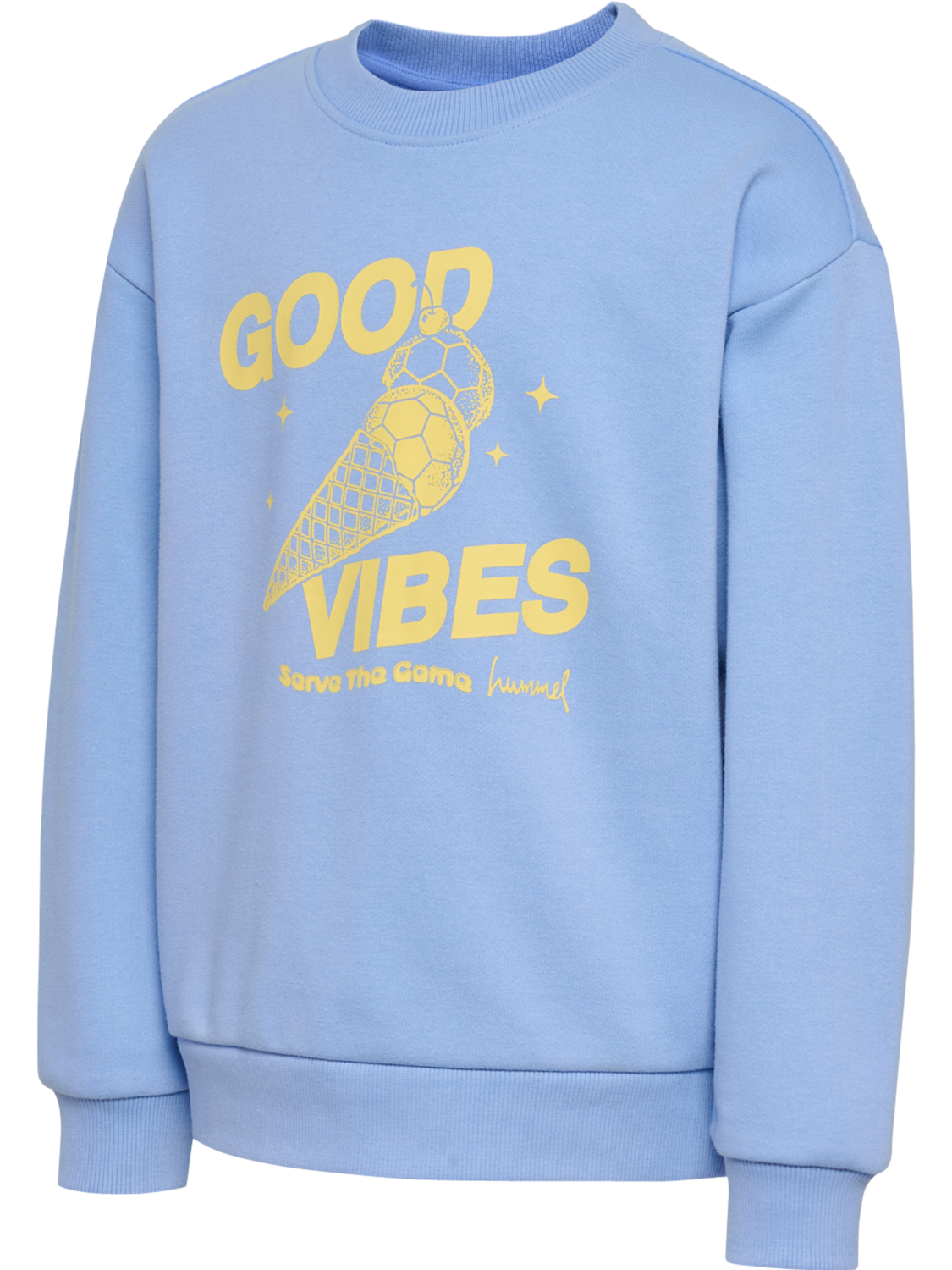 hmlJR GRAPHIC SWEATSHIRT, SERENITY, packshot