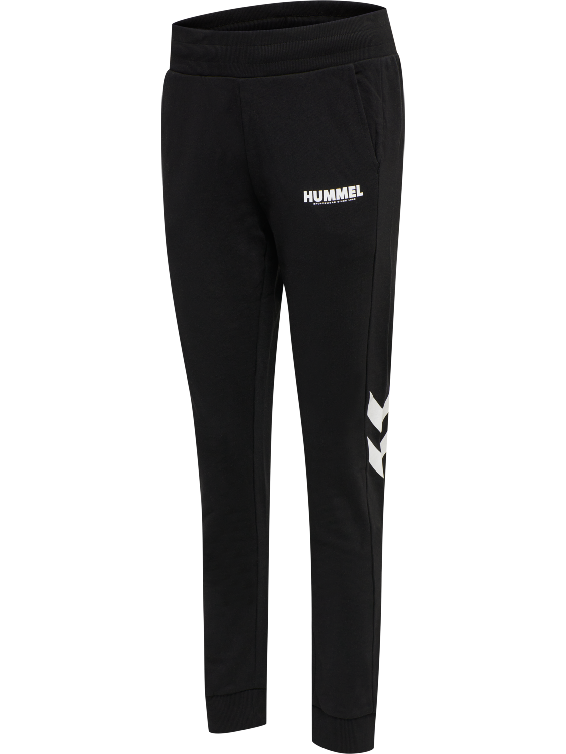 hmlLEGACY WOMAN TAPERED PANTS, BLACK, packshot
