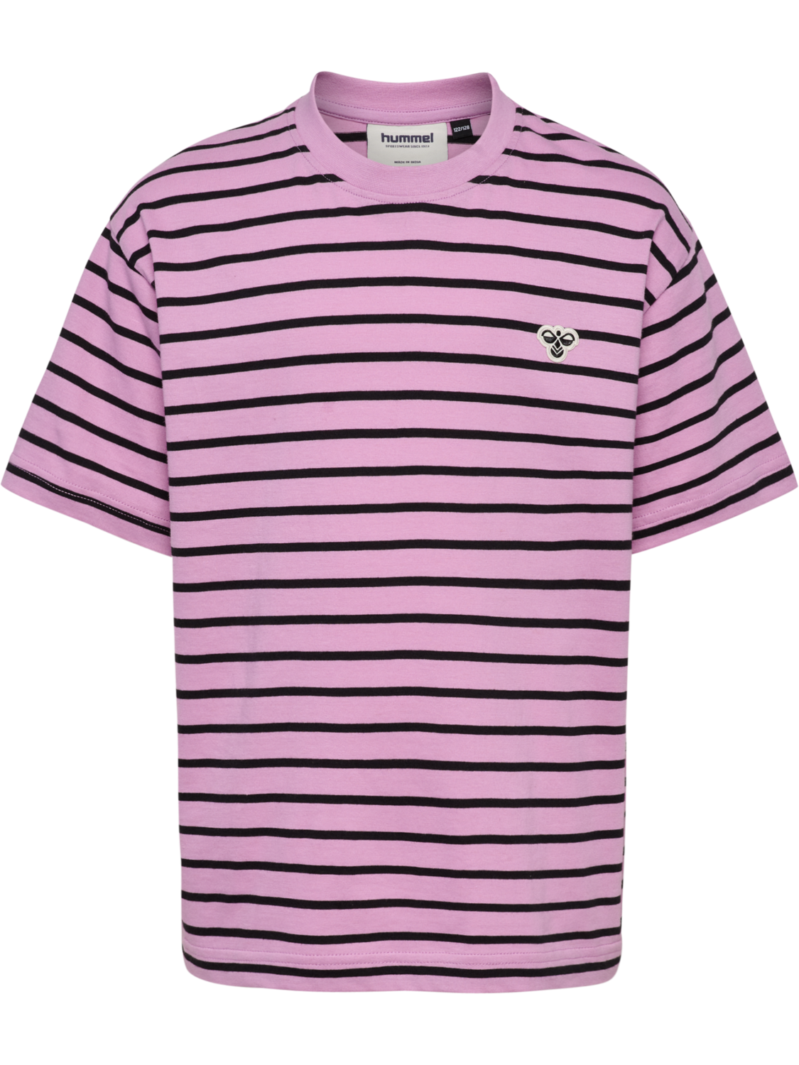 hmlJR LOOSE STRIPED SET BEE, SMOKY GRAPE, packshot