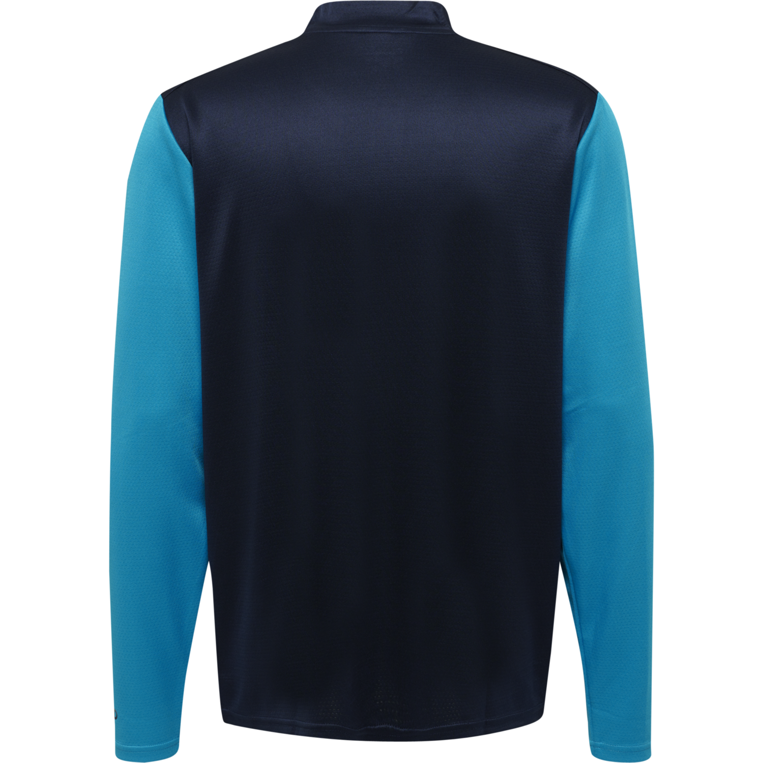 hmlONGRID 1/2 ZIP POLY SWEAT, MARINE/ATOMIC BLUE, packshot
