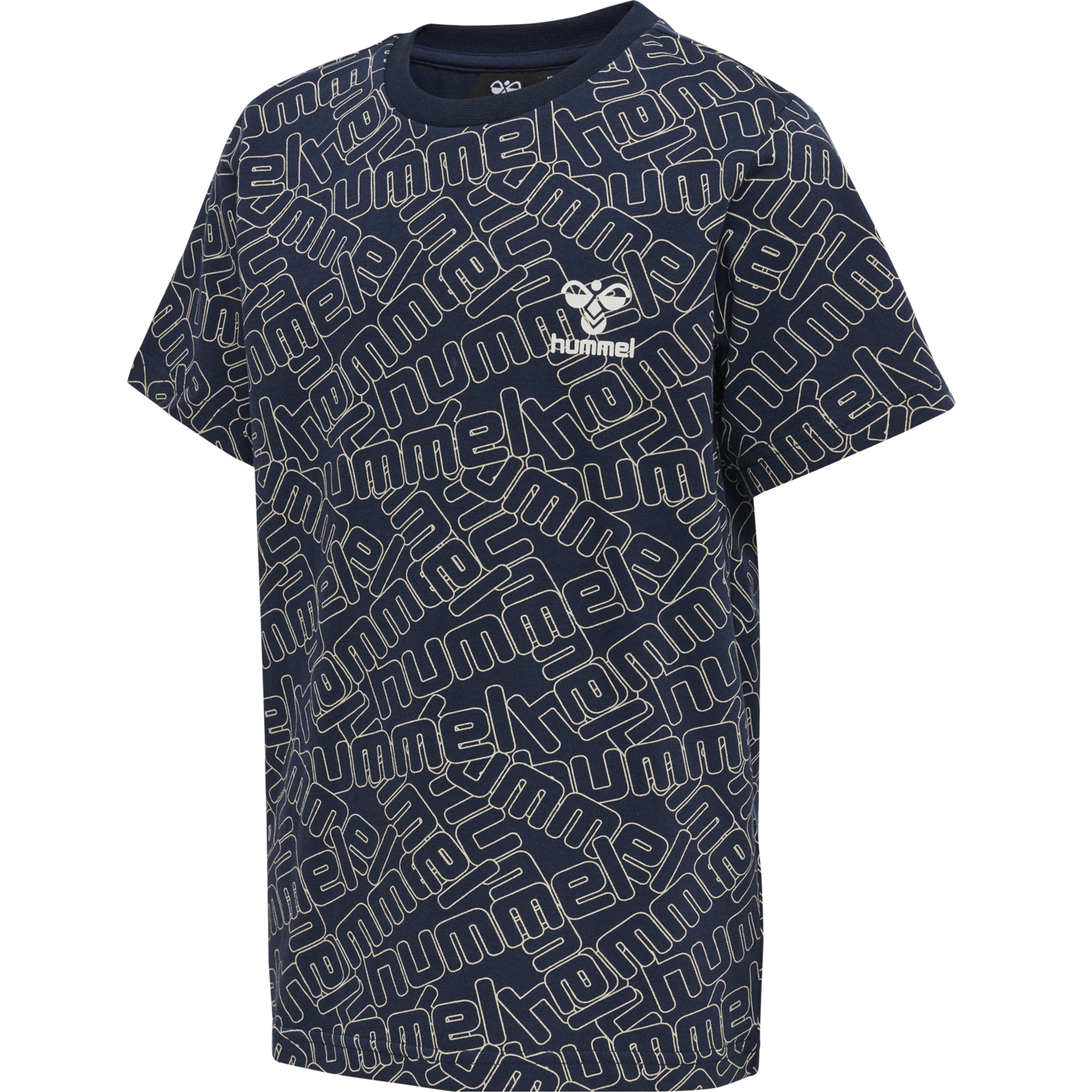 hmlCOOPER T-SHIRT S/S, BLACK IRIS, packshot