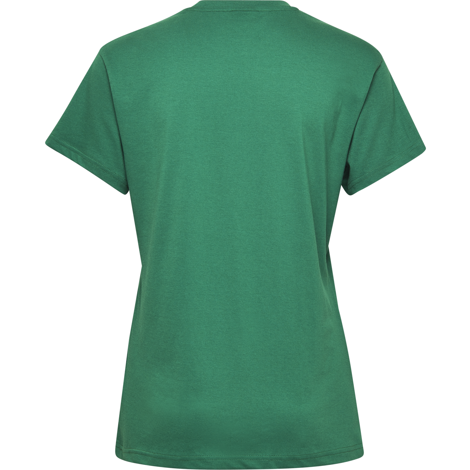 HMLGO COTTON LOGO T-SHIRT WOMAN S/S, EVERGREEN, packshot