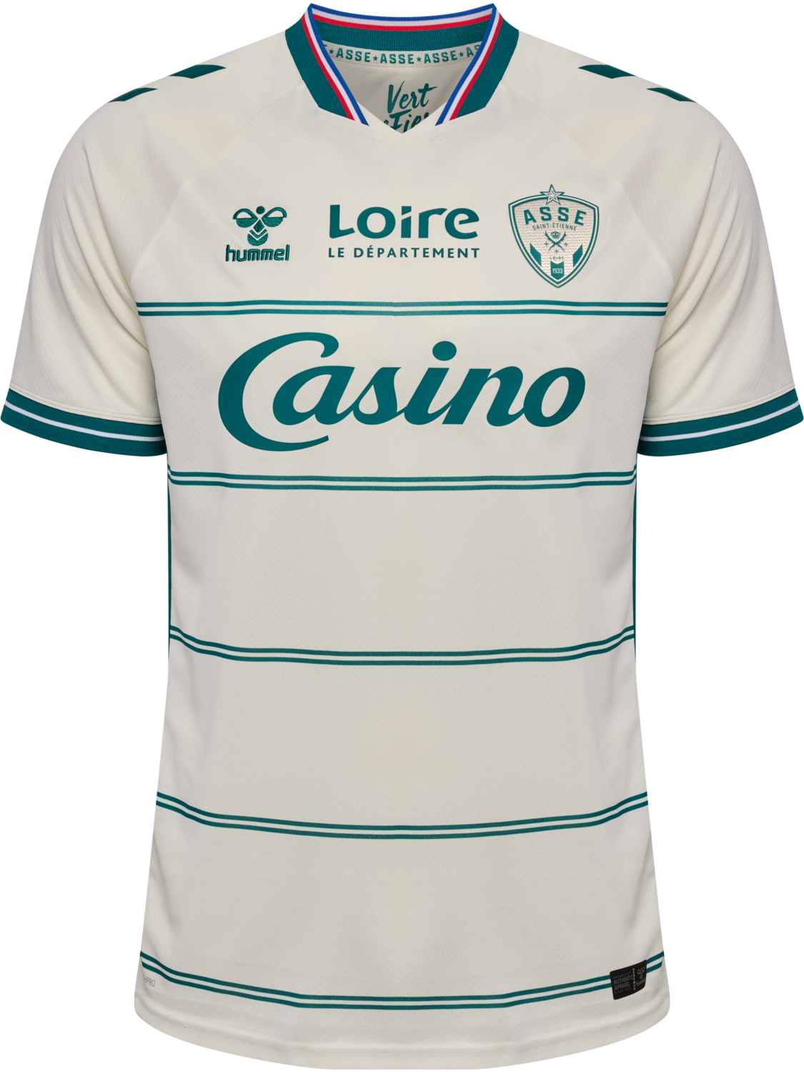ASSE 26/27 AWAY JERSEY S/S, MARSHMALLOW, packshot