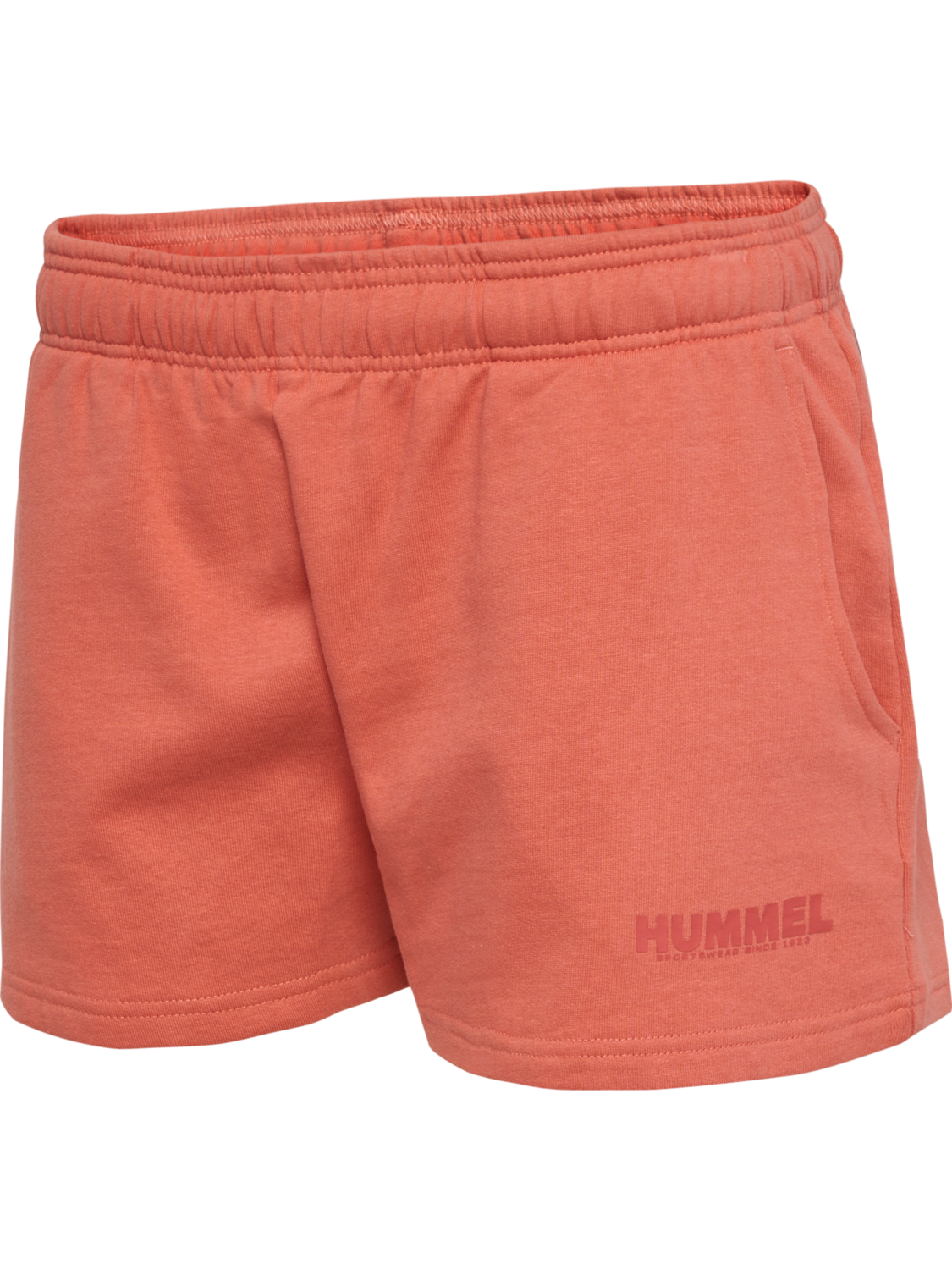hmlLEGACY WOMAN SHORTS, APRICOT BRANDY, packshot