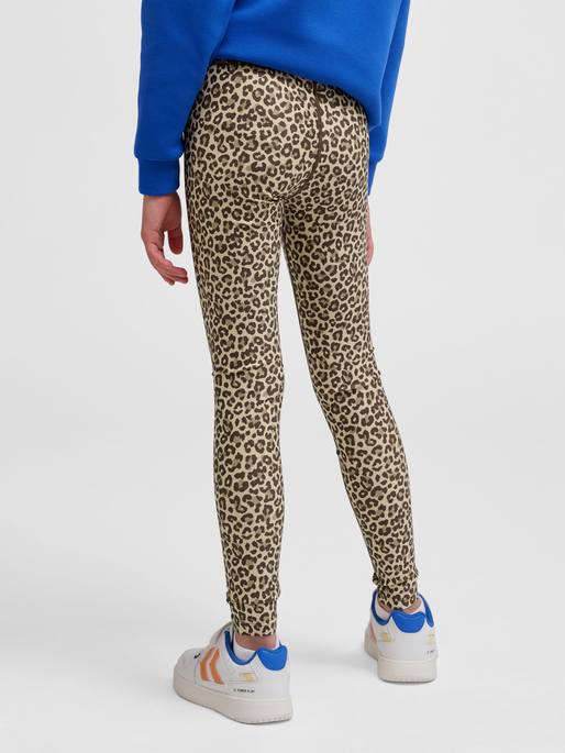 hmlJR FAST MID WAIST TIGHTS, BOULDER, model