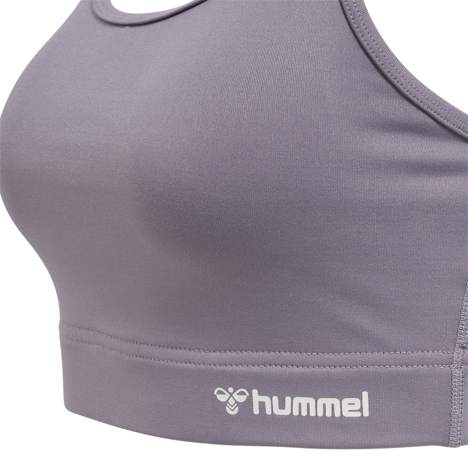 hmlMT CHIPO PADDED SPORTS BRA, MINIMAL GRAY, packshot