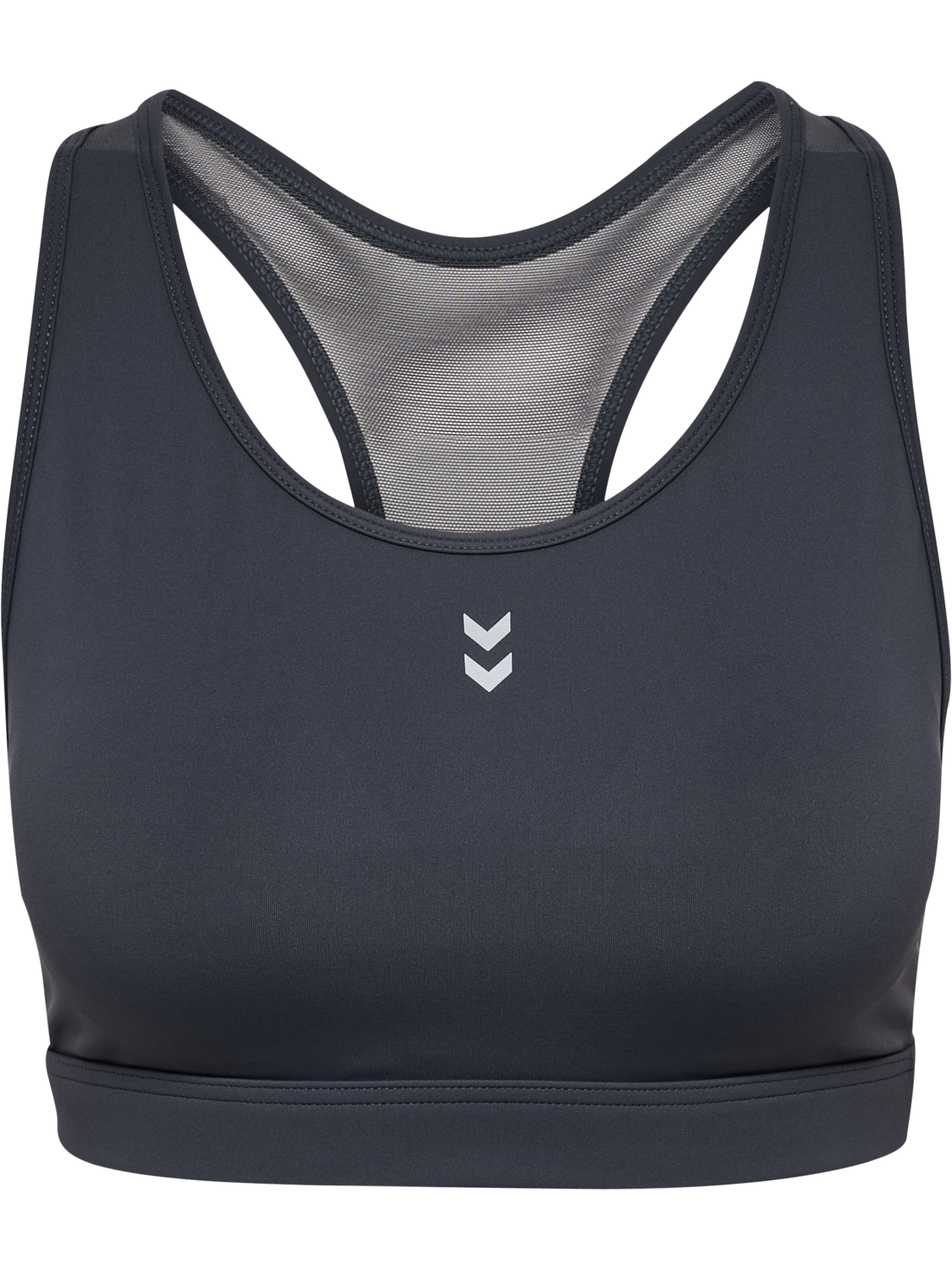 hmlPULSE MEDIUM SUPPORT BRA, EBONY, packshot