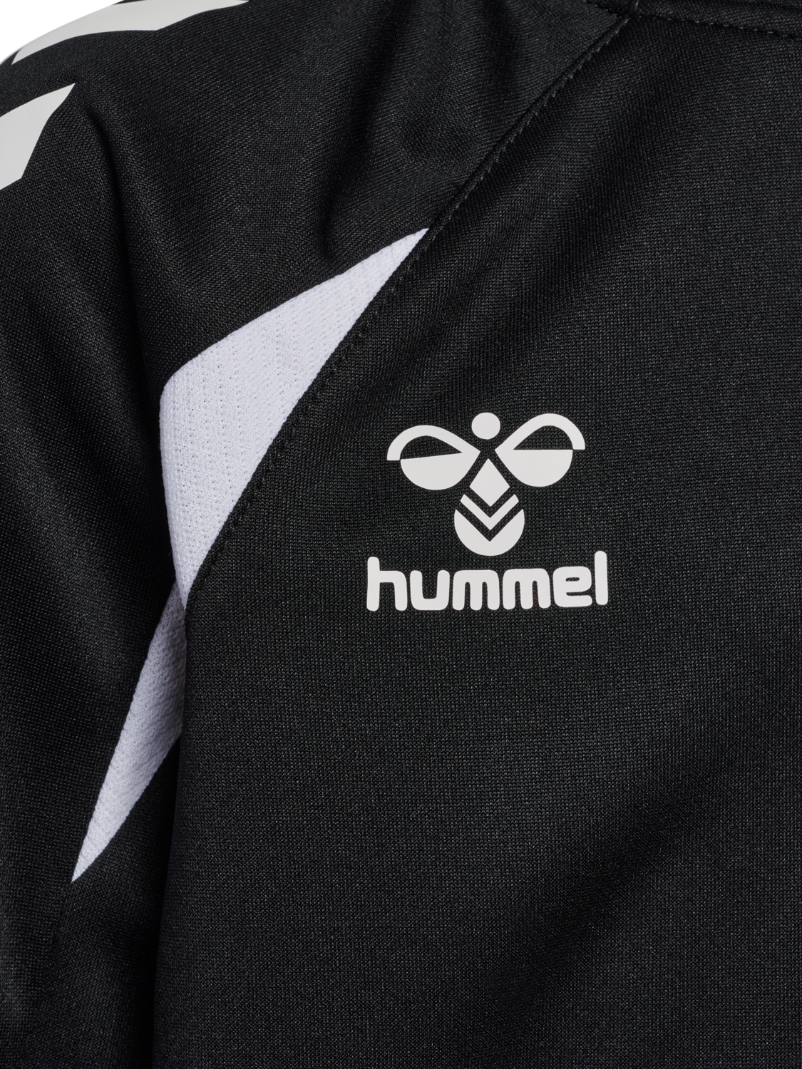 hmlCORE 2.0 HOODIE KIDS, BLACK/WHITE, packshot