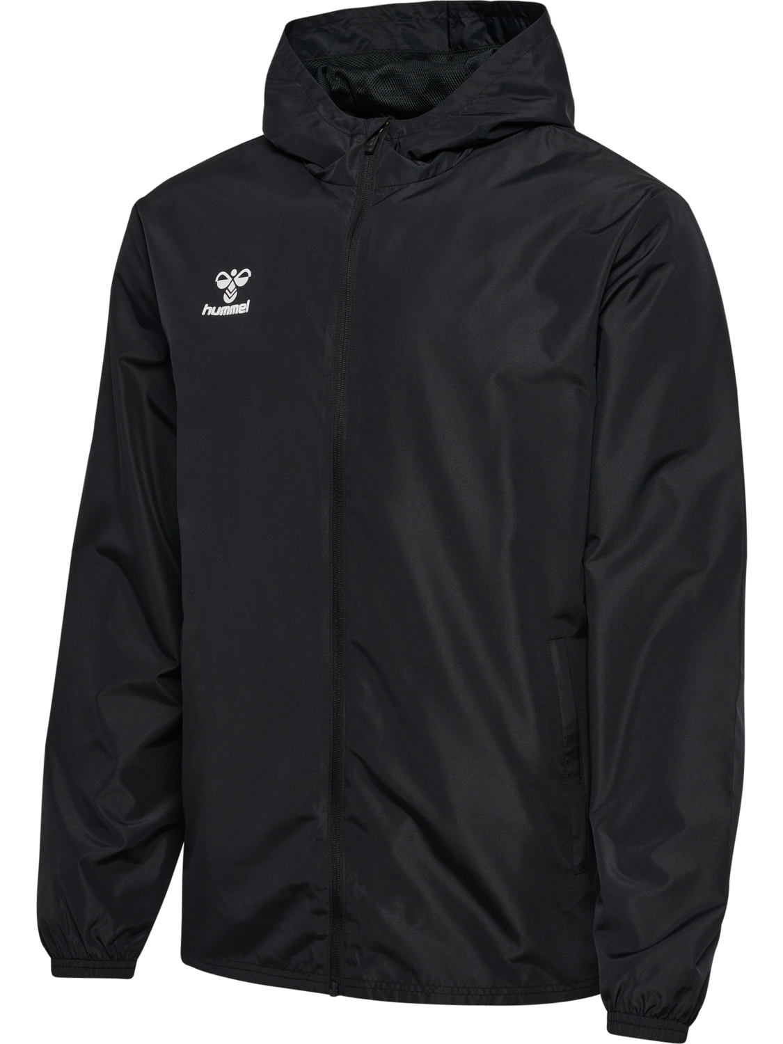 hmlESSENTIAL AW JACKET, BLACK, packshot