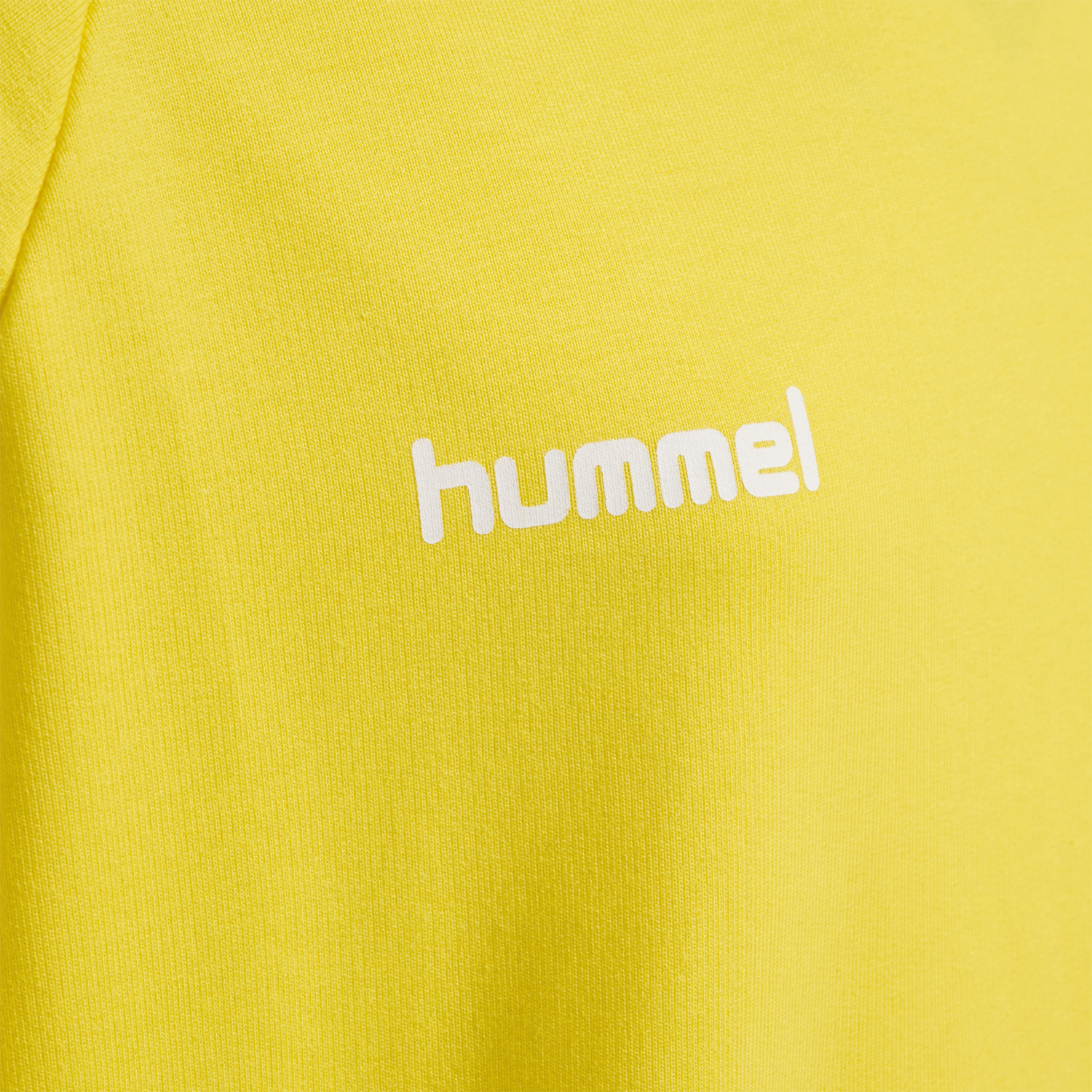 HMLGO KIDS COTTON HOODIE, BLAZING YELLOW, packshot