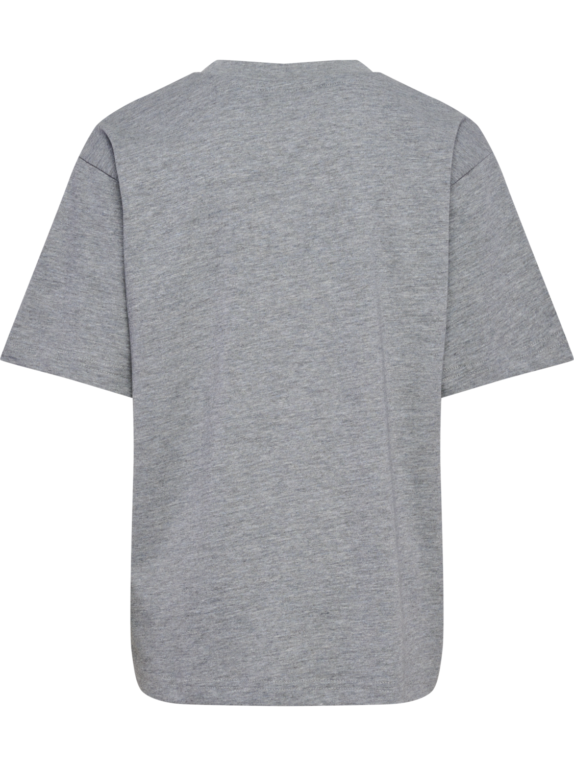 hmlJR LOOSE T-SHIRT S/S BEE, GREY MELANGE, packshot