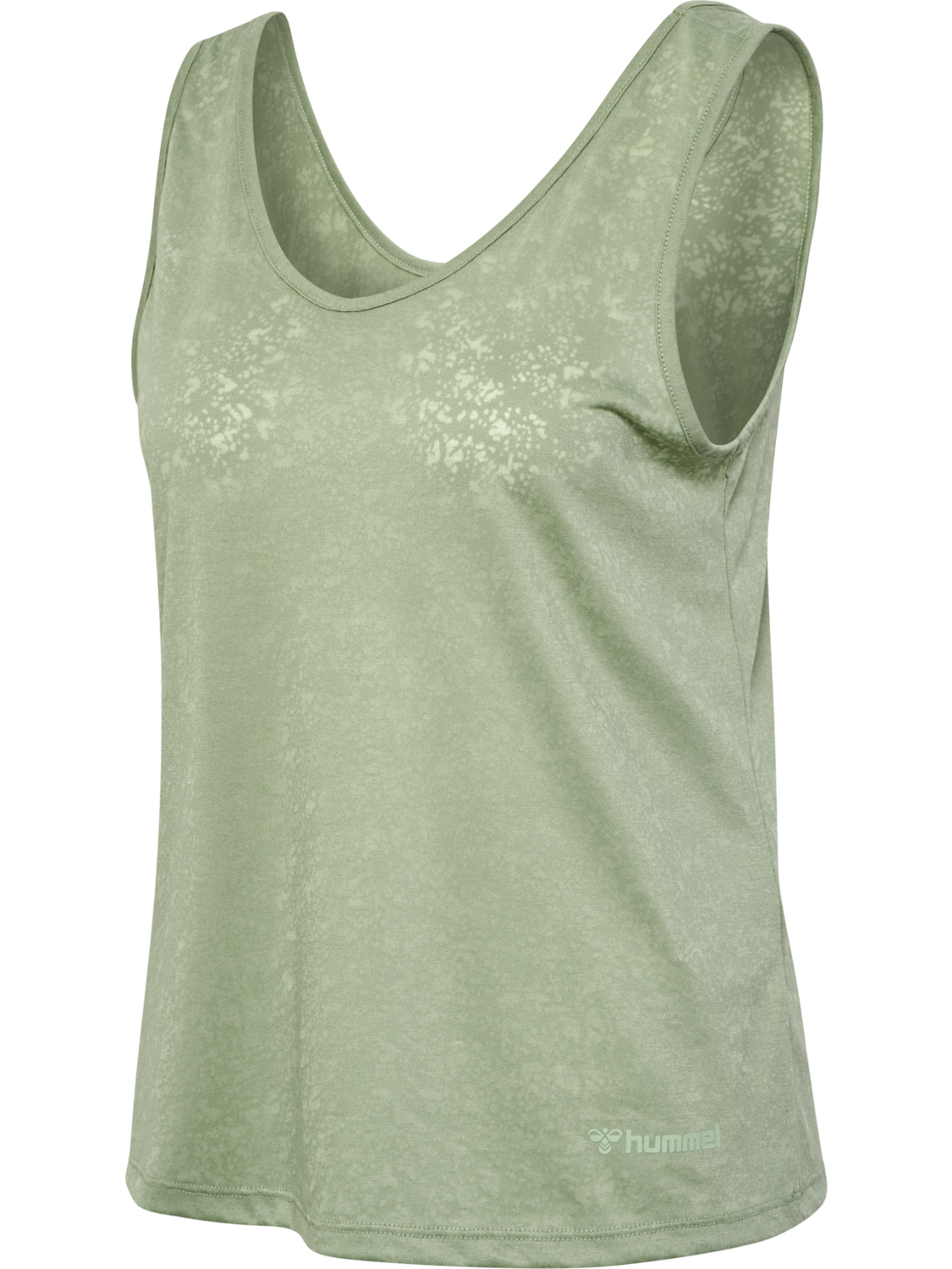 hmlMT LIGHT BURNOUT TANKTOP, SEAGRASS, packshot