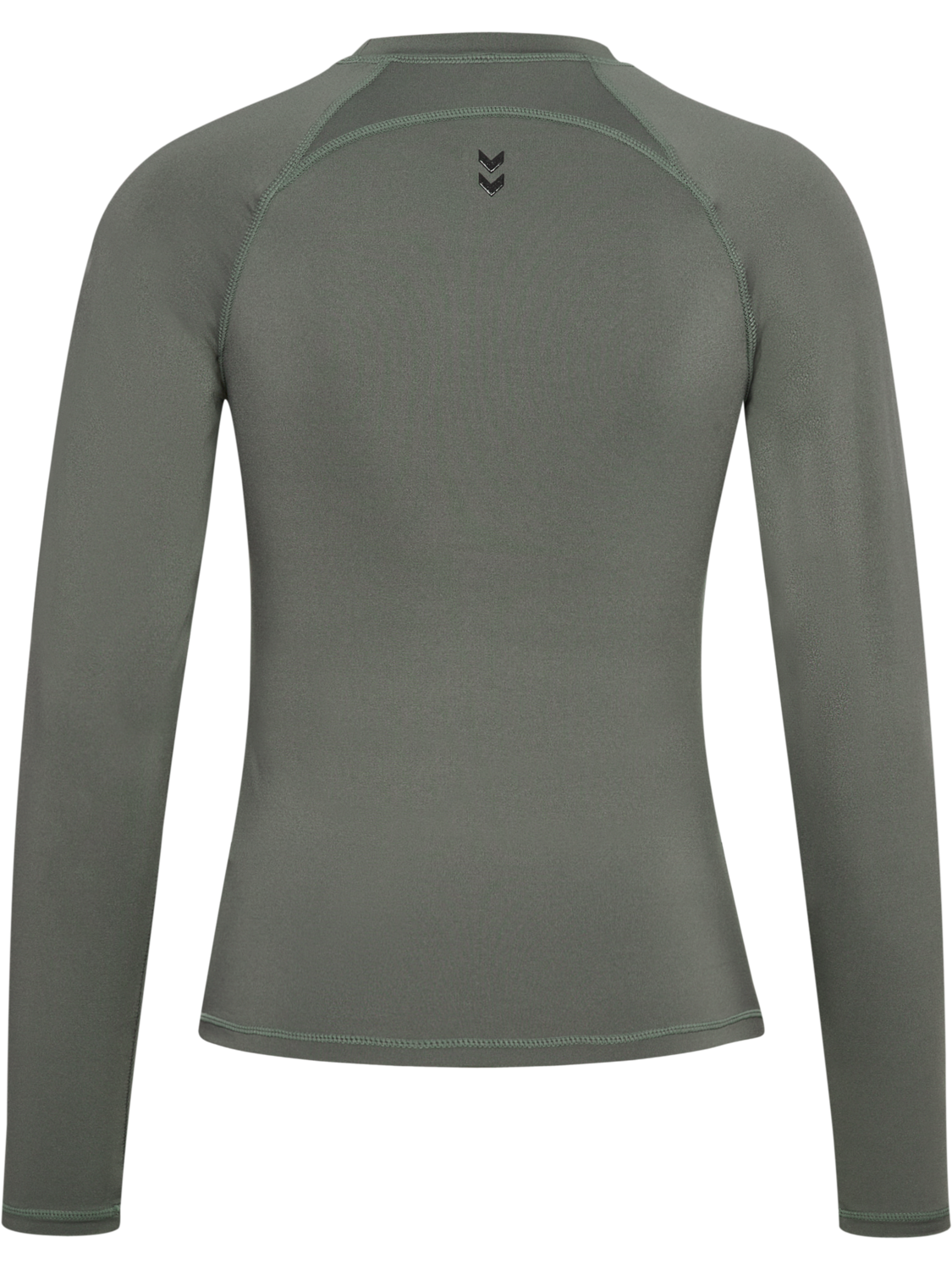 hmlPRIMA W T-SHIRT L/S, CASTOR GRAY, packshot