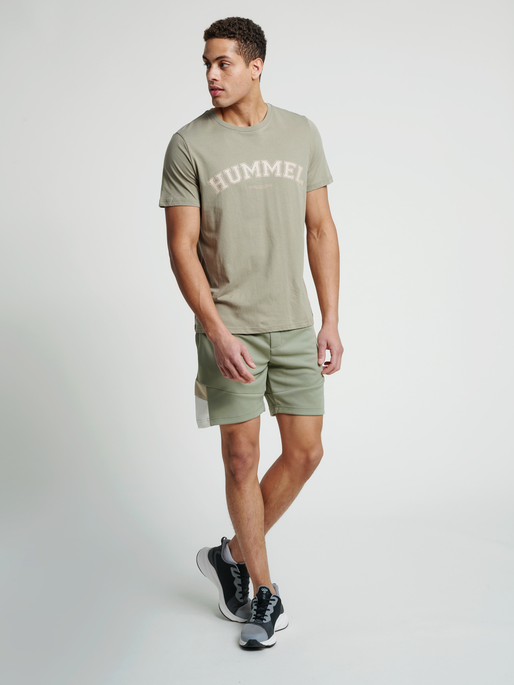 hmlVARSITY T-SHIRT, 8062, model