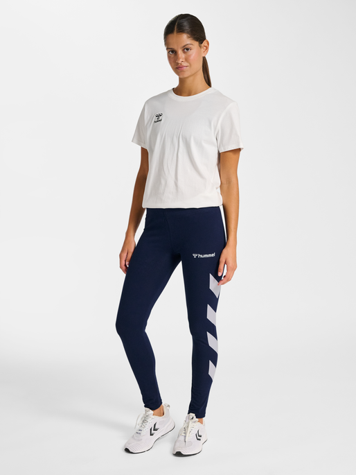 hmlMOVER TIGHTS WOMAN, MARINE, model