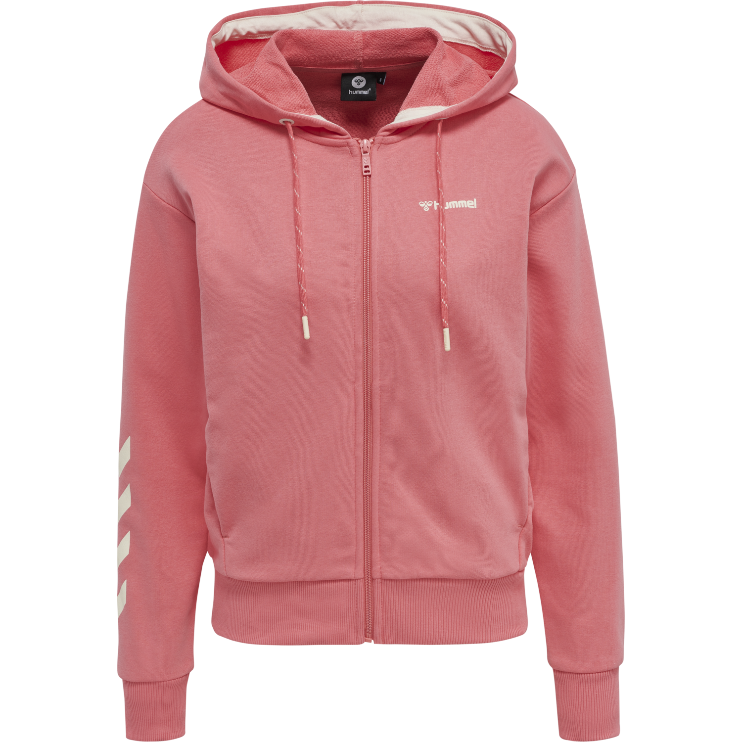 HMLMOSSA ZIP HOODIE, 4318, packshot