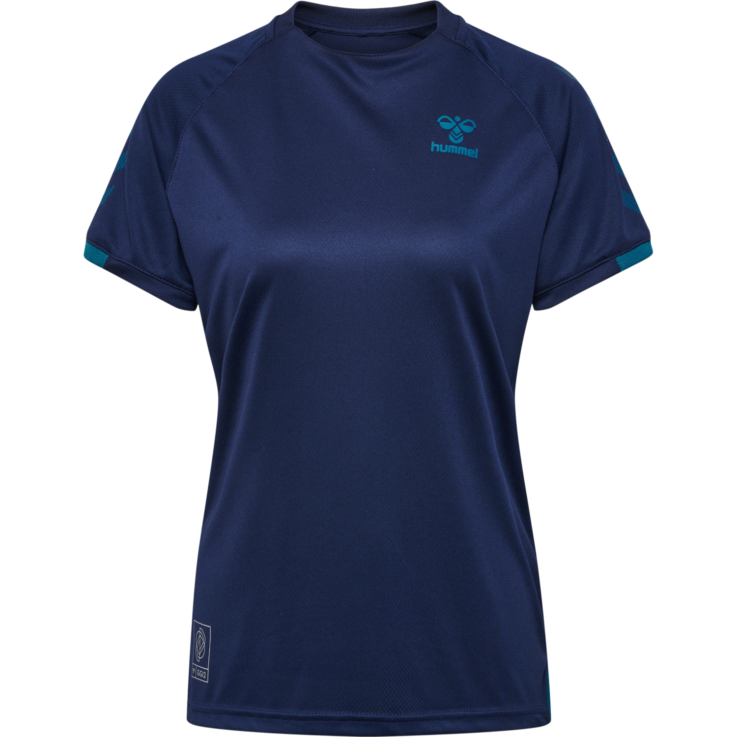 hmlGG12 ACTION JERSEY S/S WOMAN, MARINE, packshot