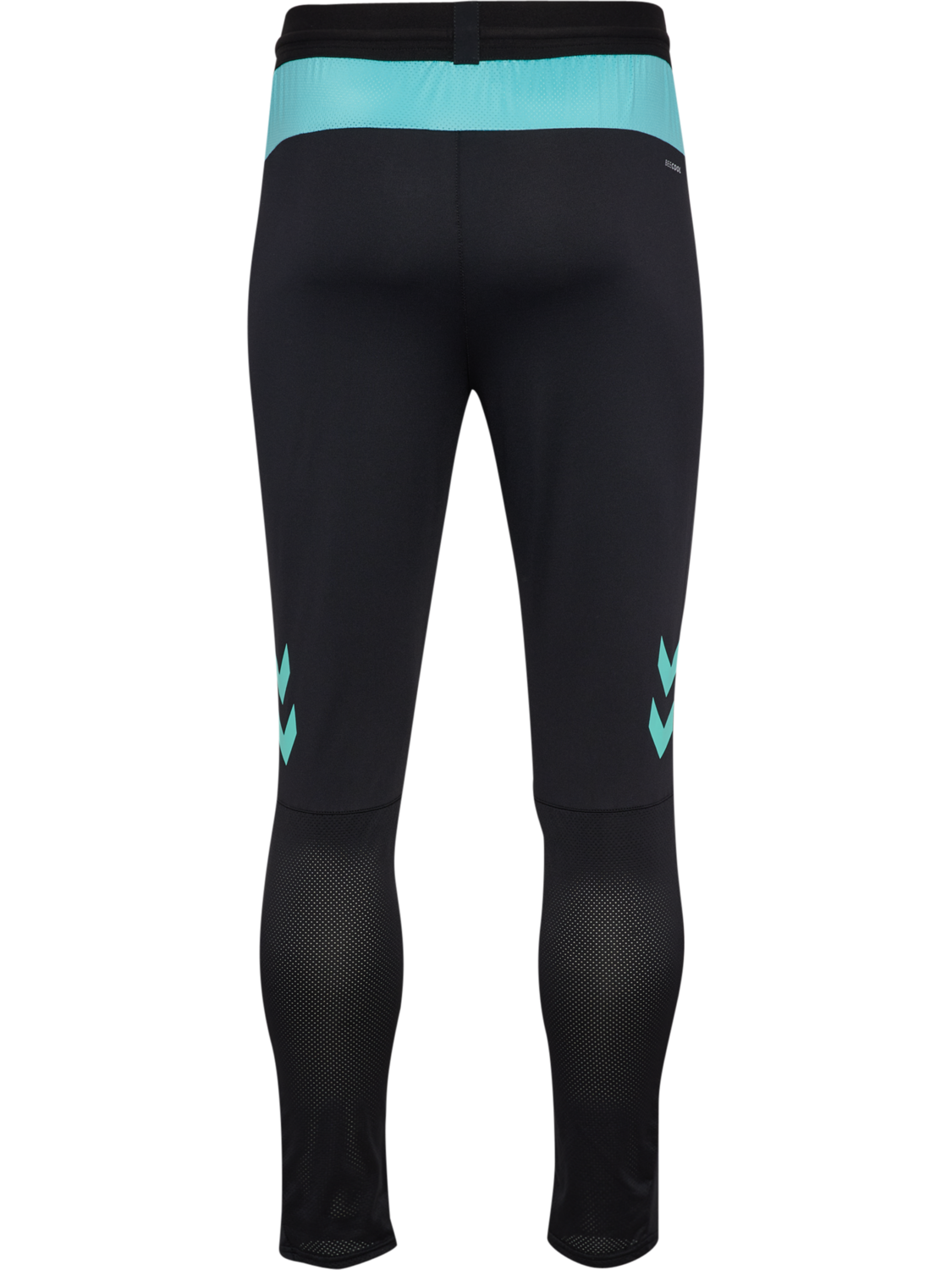 hmlBLAZE 2.0 TRAINING PANTS, BLACK/POOL BLUE, packshot