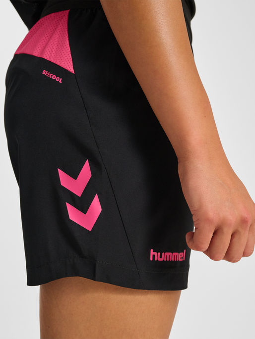 hmlBLAZE PRO TRAINING SHORTS WO, BLACK/PINK, model