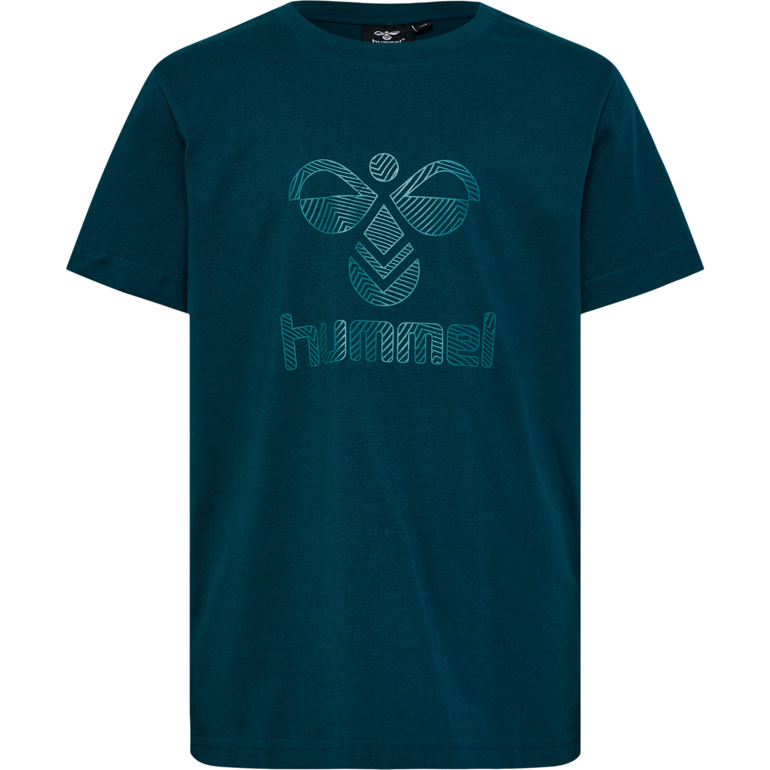 hmlFASTWO T-SHIRT S/S, DEEP TEAL, packshot