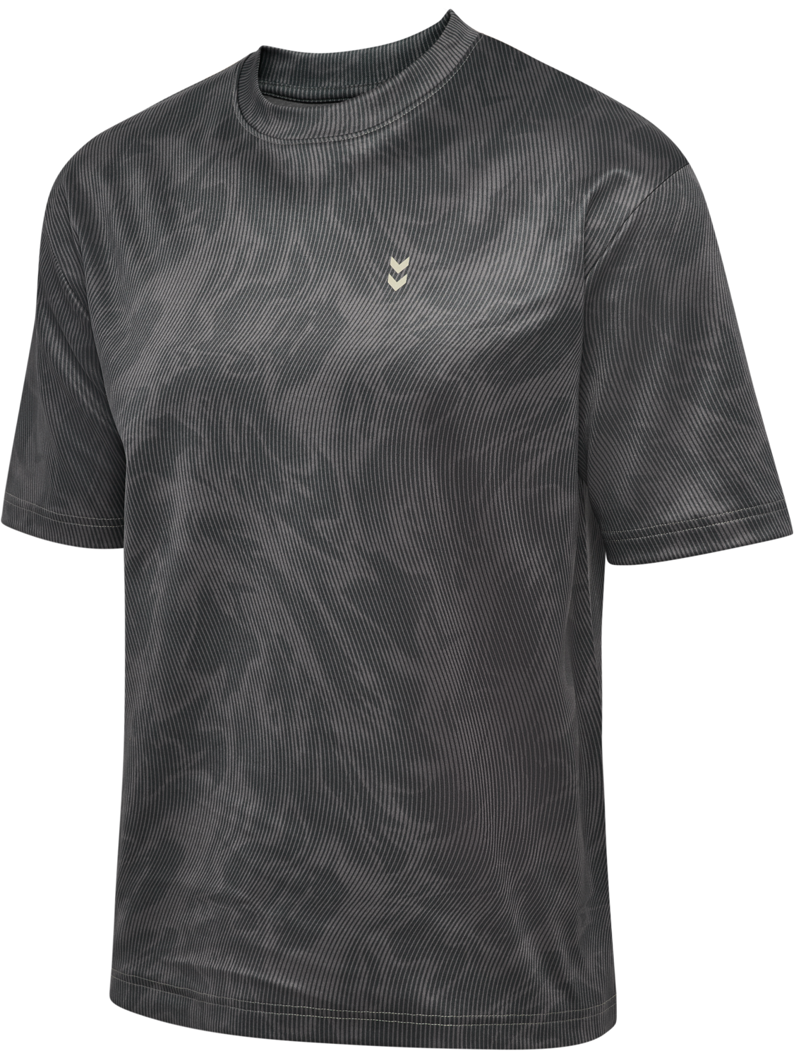 hmlHIIT AOP LOOSE T-SHIRT S/S, SHARK, packshot