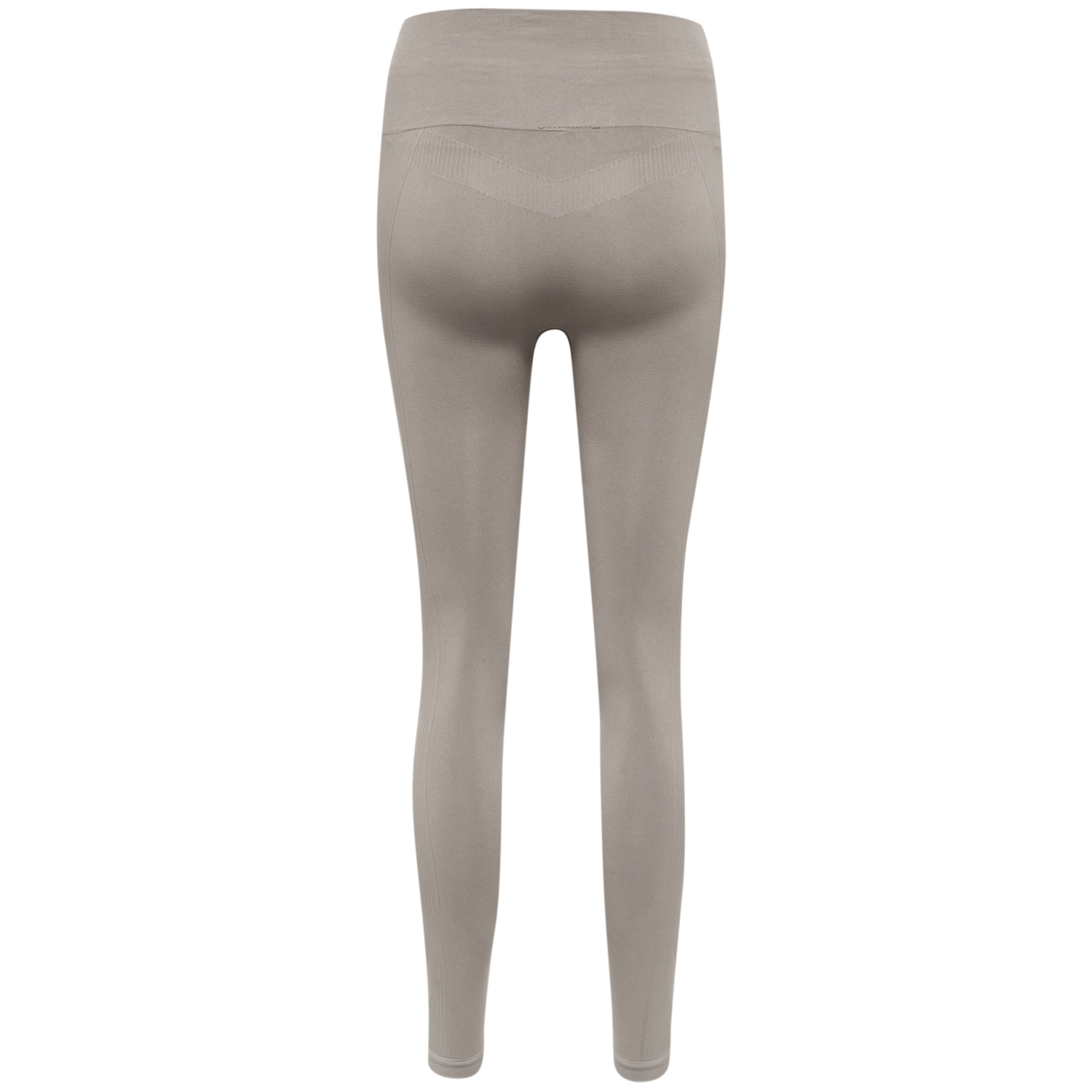 hmlTIF SEAMLESS HIGH WAIST TIGHTS, DRIFTWOOD, packshot