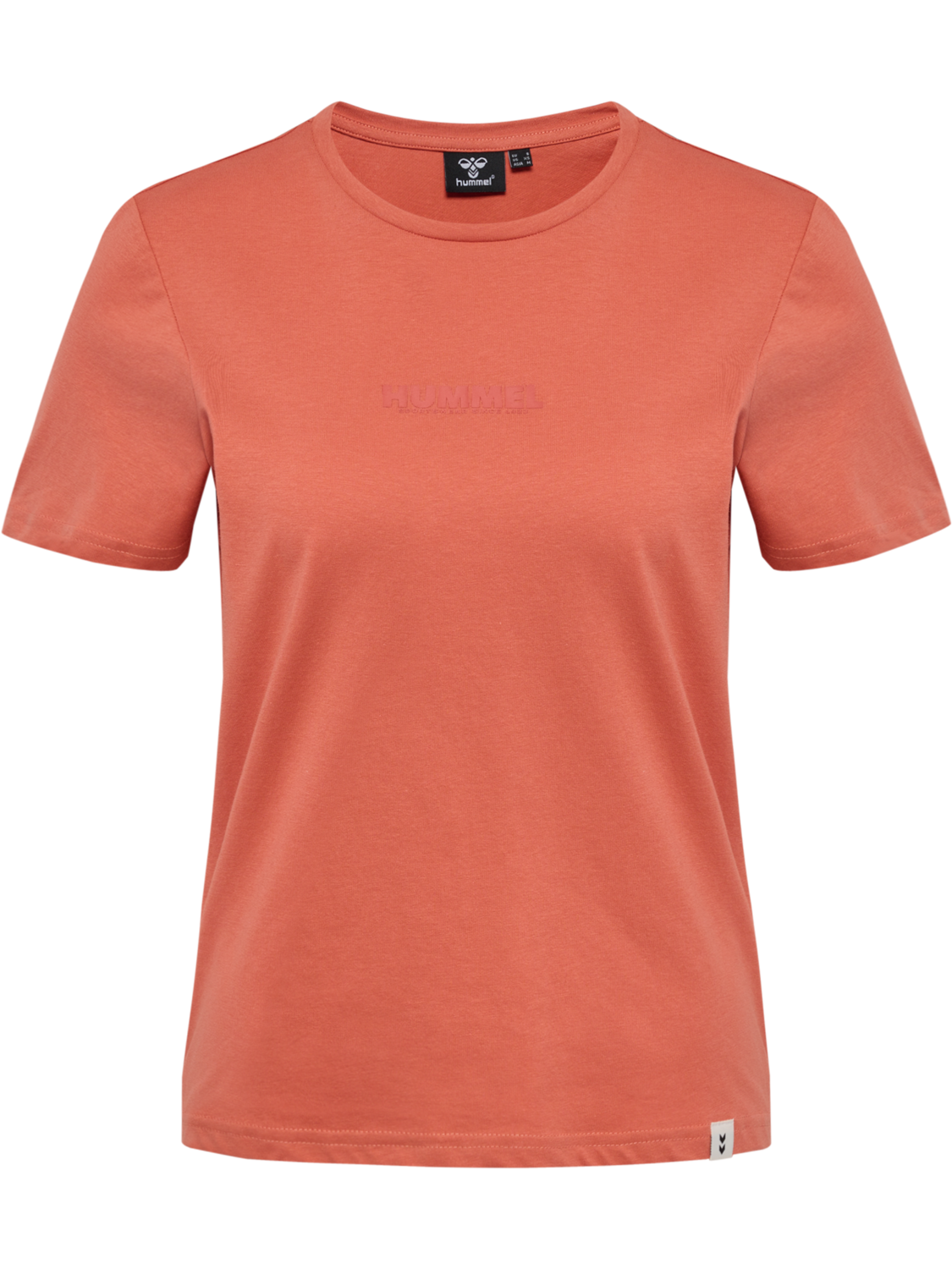hmlLEGACY WOMAN T-SHIRT, APRICOT BRANDY, packshot
