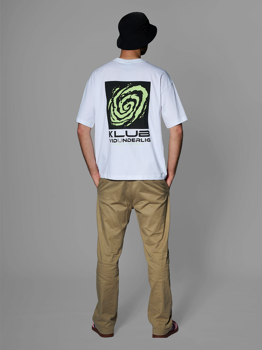 hmlPLADSTILFORSKELLE T-SHIRT S/S, WHITE, model