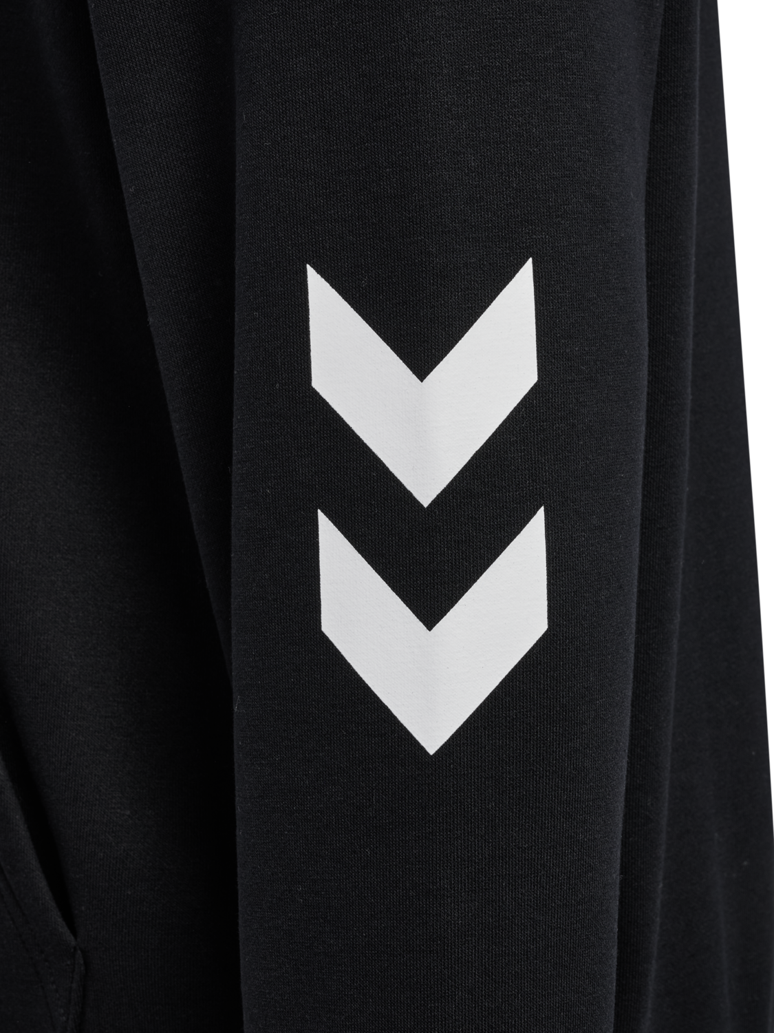 hmlLEGACY 2.0 HOODIE, BLACK, packshot