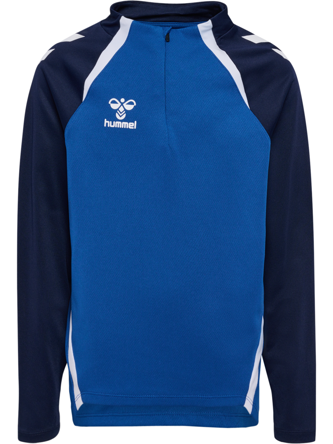 hmlLEAD 2.0 HALF ZIP KIDS, TRUE BLUE/MARINE, packshot