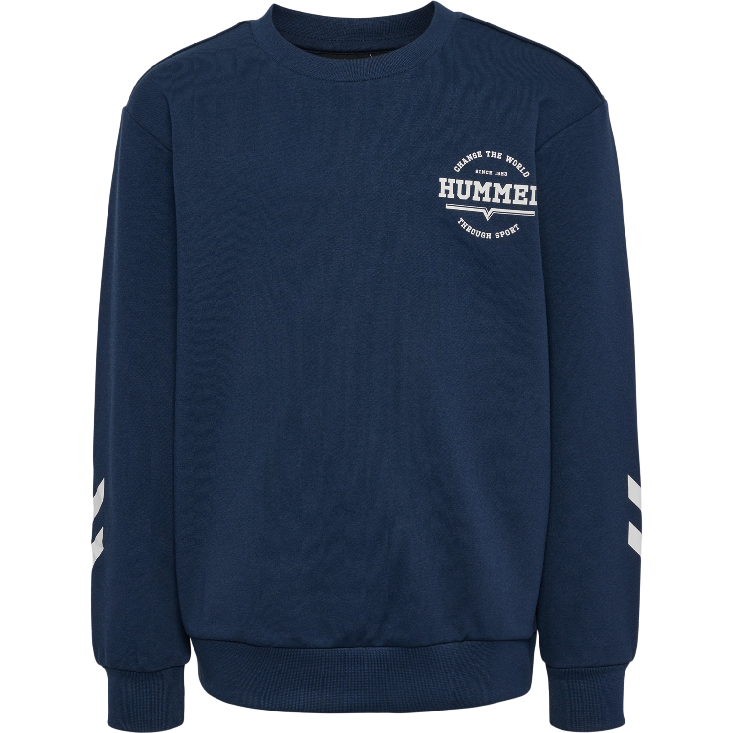 hmlASHER SWEATSHIRT, DRESS BLUES, packshot